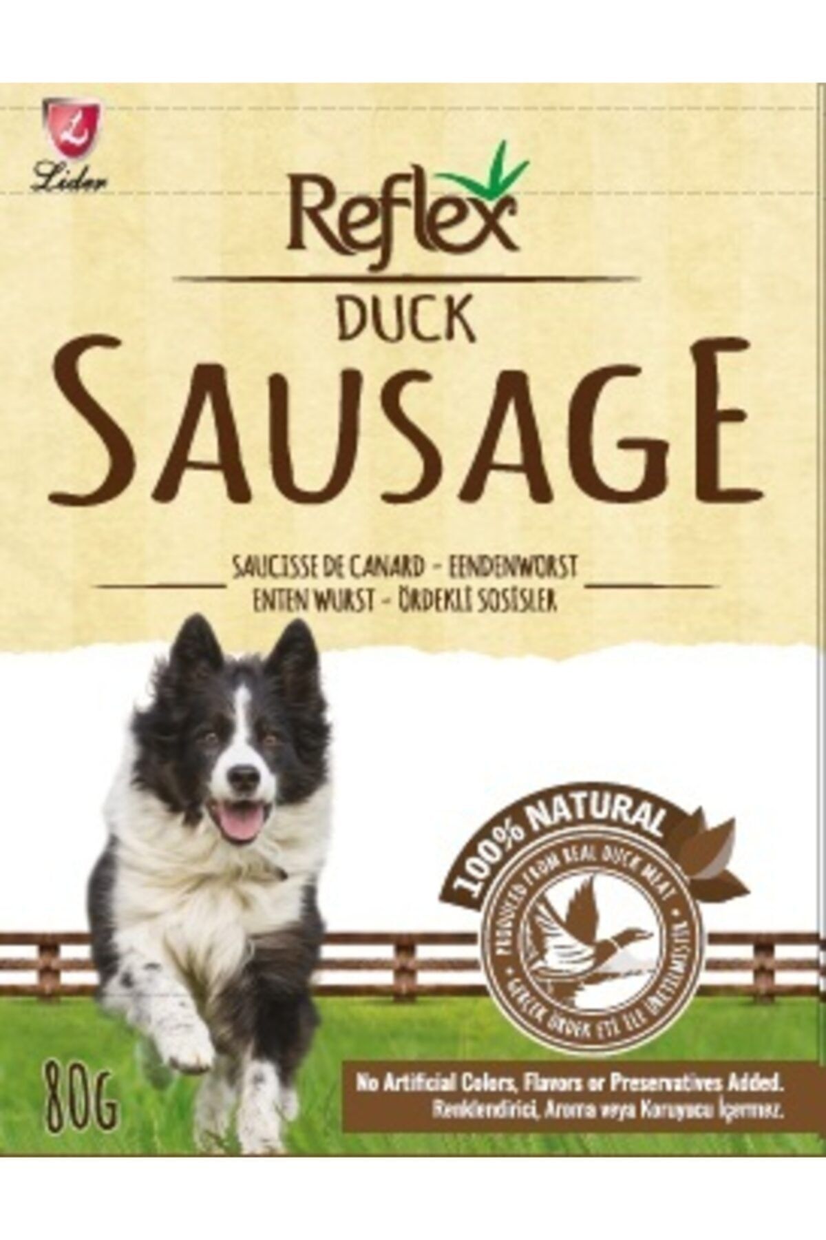 Dog Ördekli Sosisler Ödül - Duck Sausage 80 Gr_0