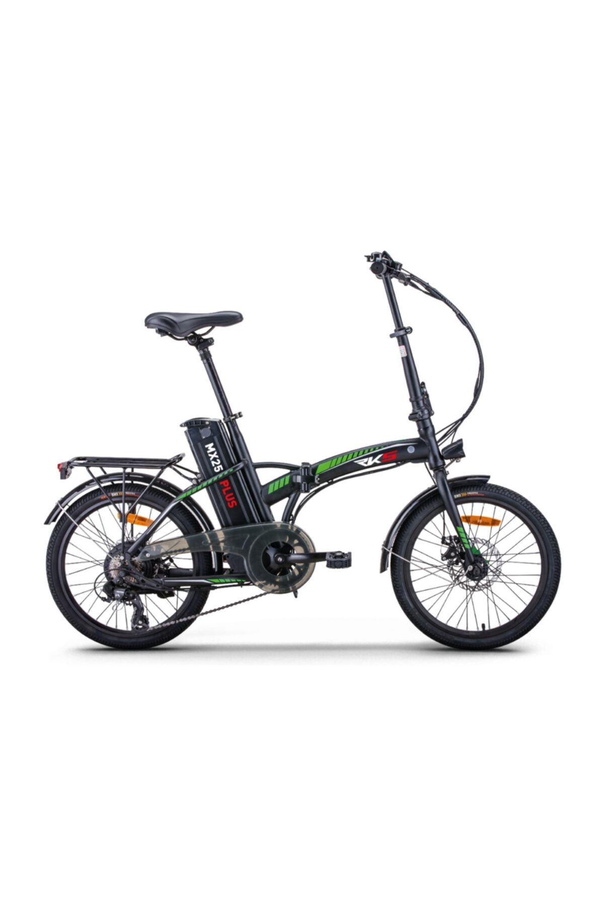 RKS Mx25 Plus Katlanır Elektrikli Bisiklet 250w Motor 35-40 km Menzil Şık Tasarım