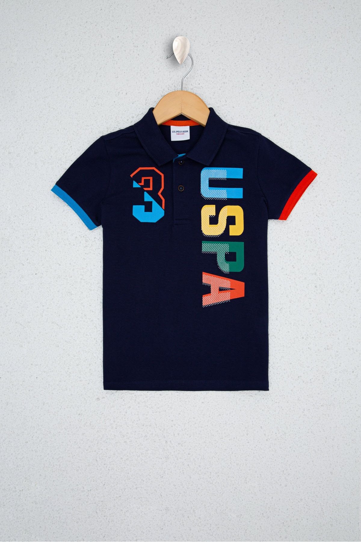 U.S. Polo Assn. Lacivert Erkek Çocuk T-Shirt