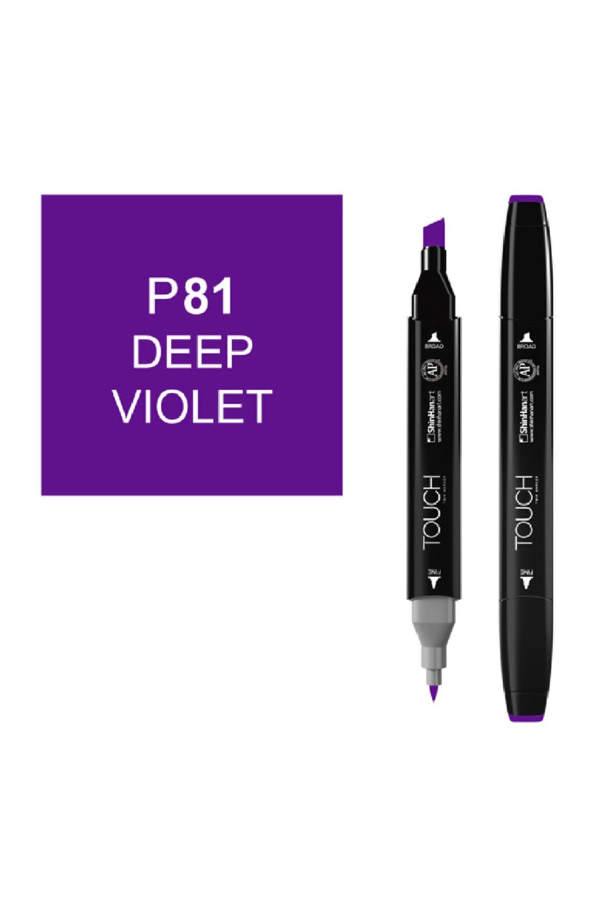 Ponart Touch Twin P81 Deep Violet Marker Sh1110081