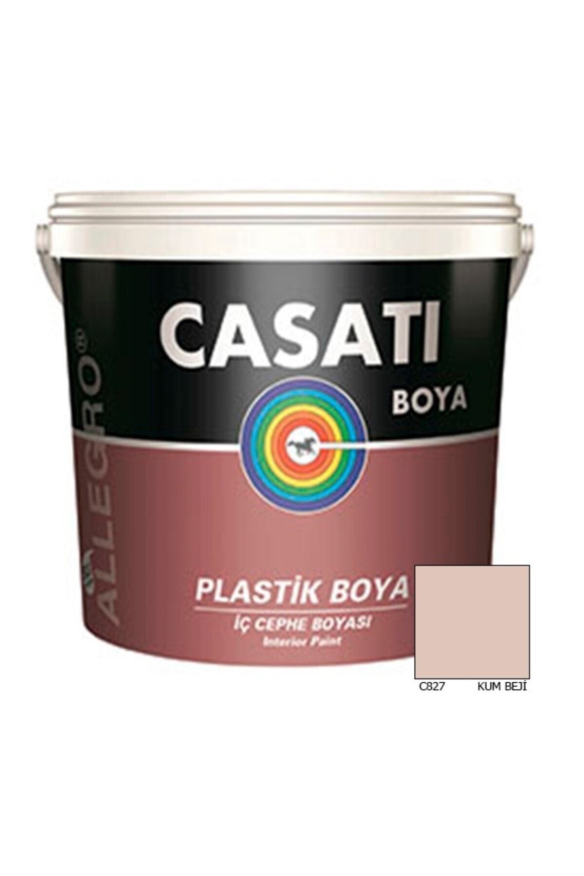 Casati Allegro Plastik Su Bazlı İç Cephe Boyası Kum Beji 20 kg