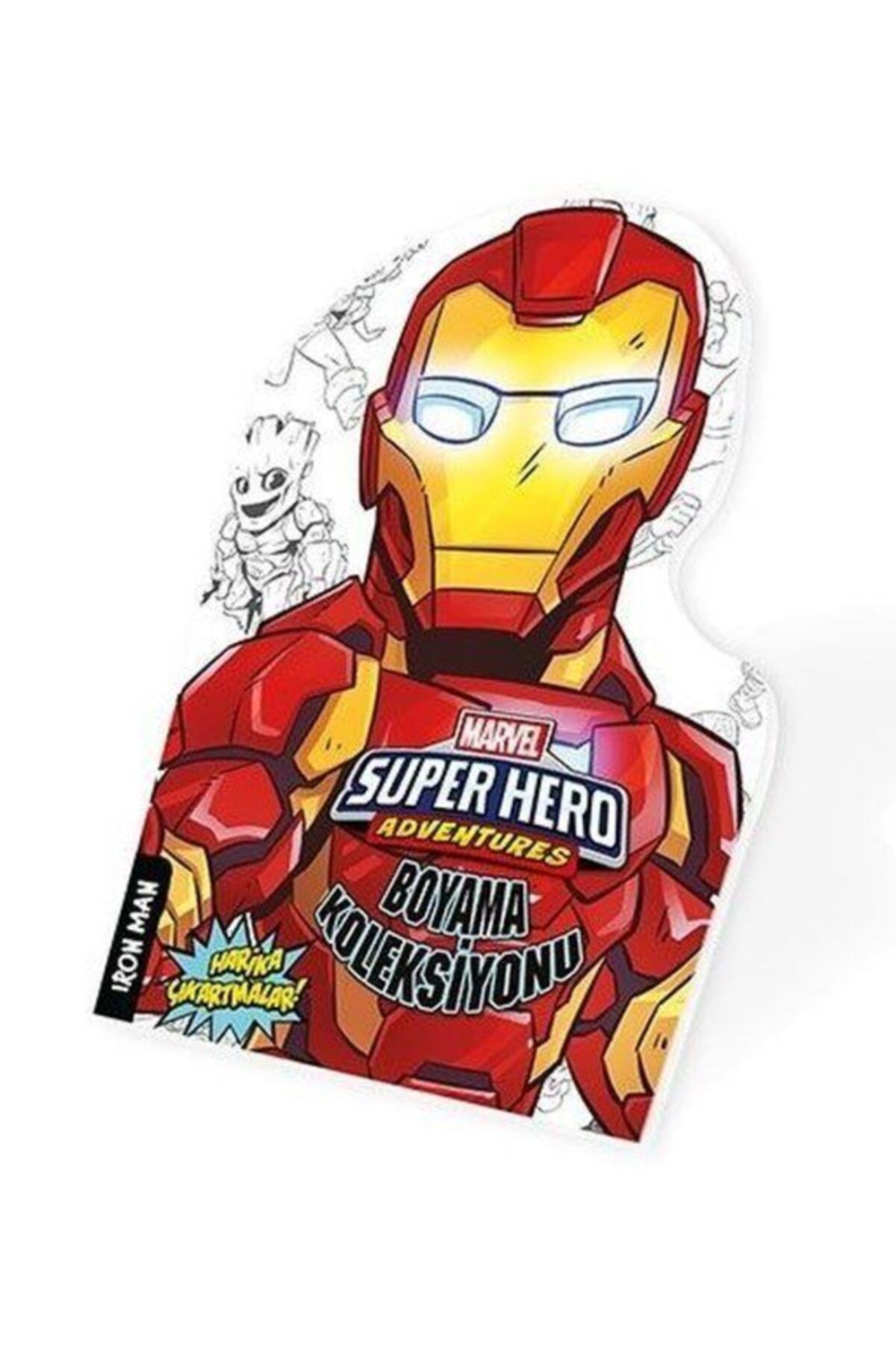 Beta Kids Iron Man - Marvel Süper Kahramanlar Boyama Koleksiyonu