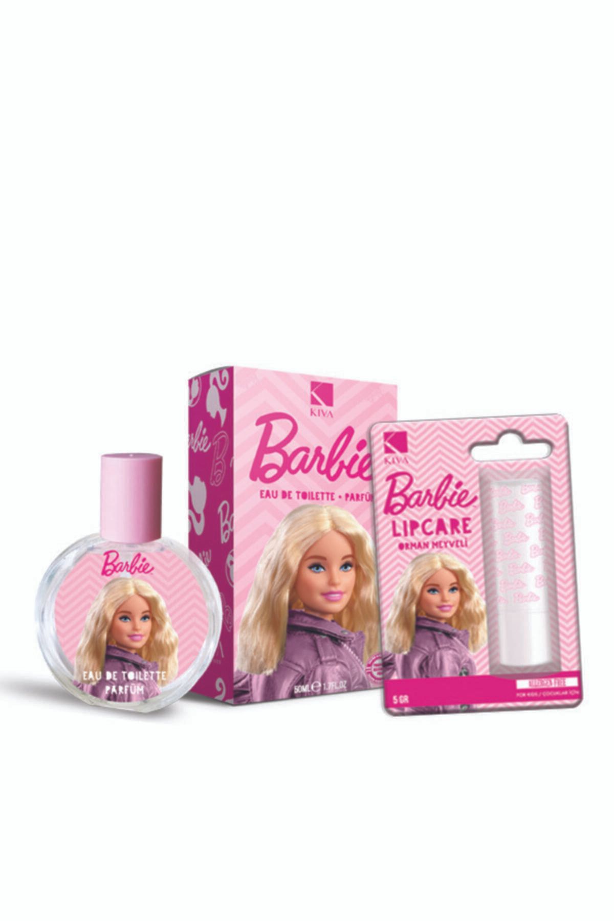 Barbie Parfüm 50 ml Edt & Lipcare
