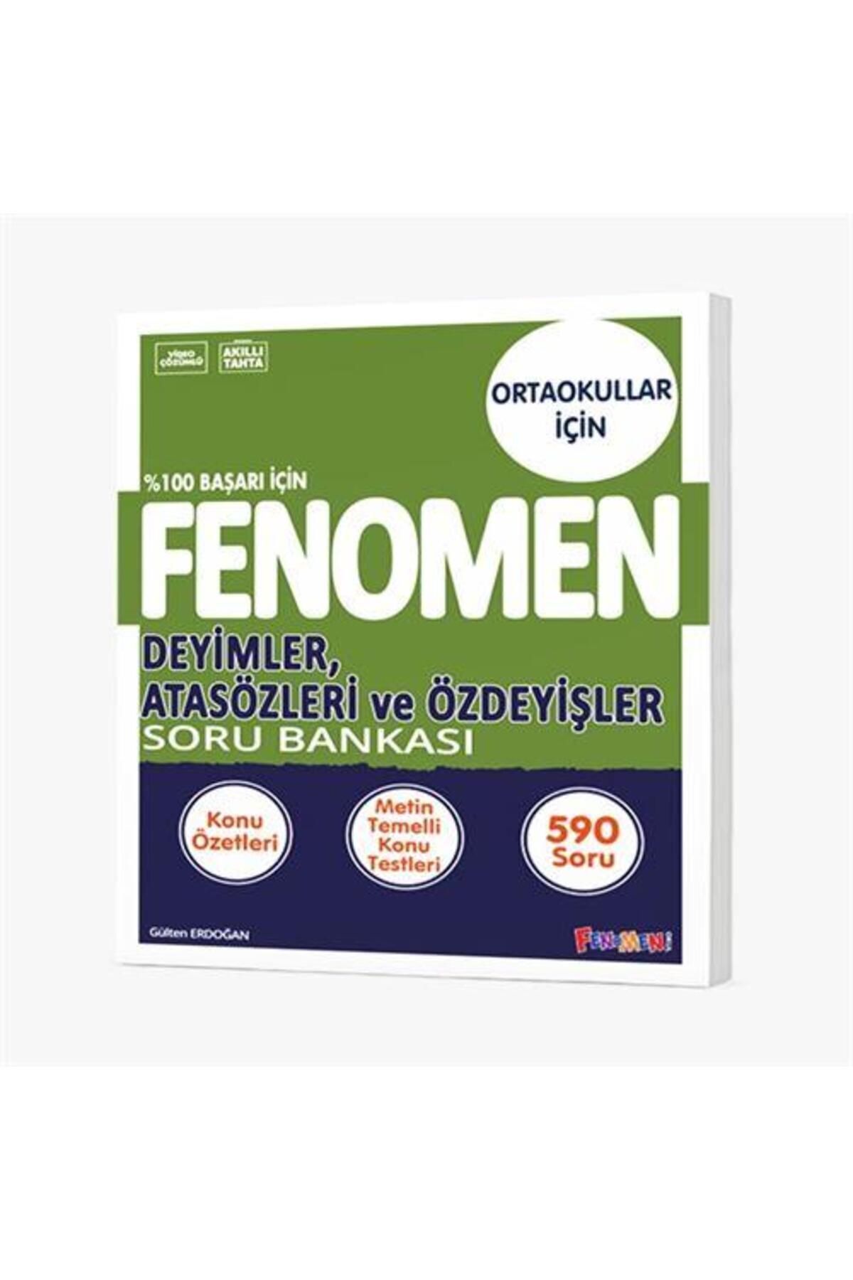 Fenomen Yayıncılık FENOMEN OKUL 8. SINIF DEYİMLER ATASÖZLERİ VE ÖZDEYİŞLER SORU BANKASI / 9786257174442