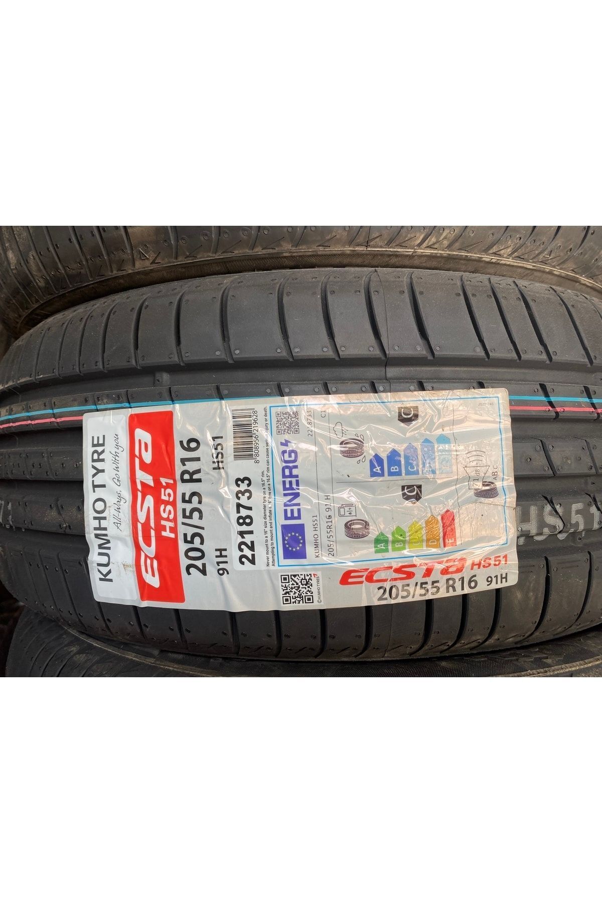 Kumho 205/55r16 91h Ecsta Hs51