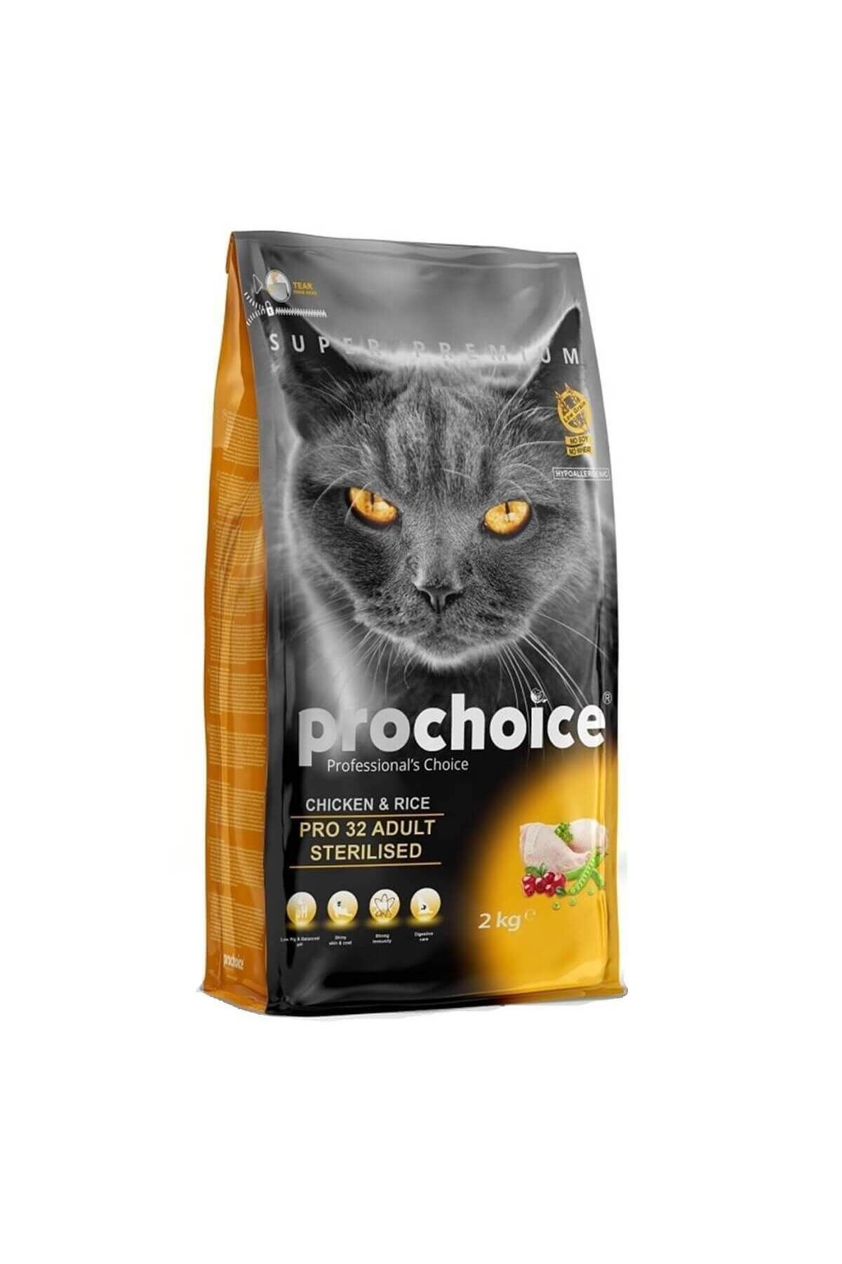 Pro Choice Pro Choice Pro 32 Sterilised Kısırlaştırılmış Kedi Maması 15 Kg