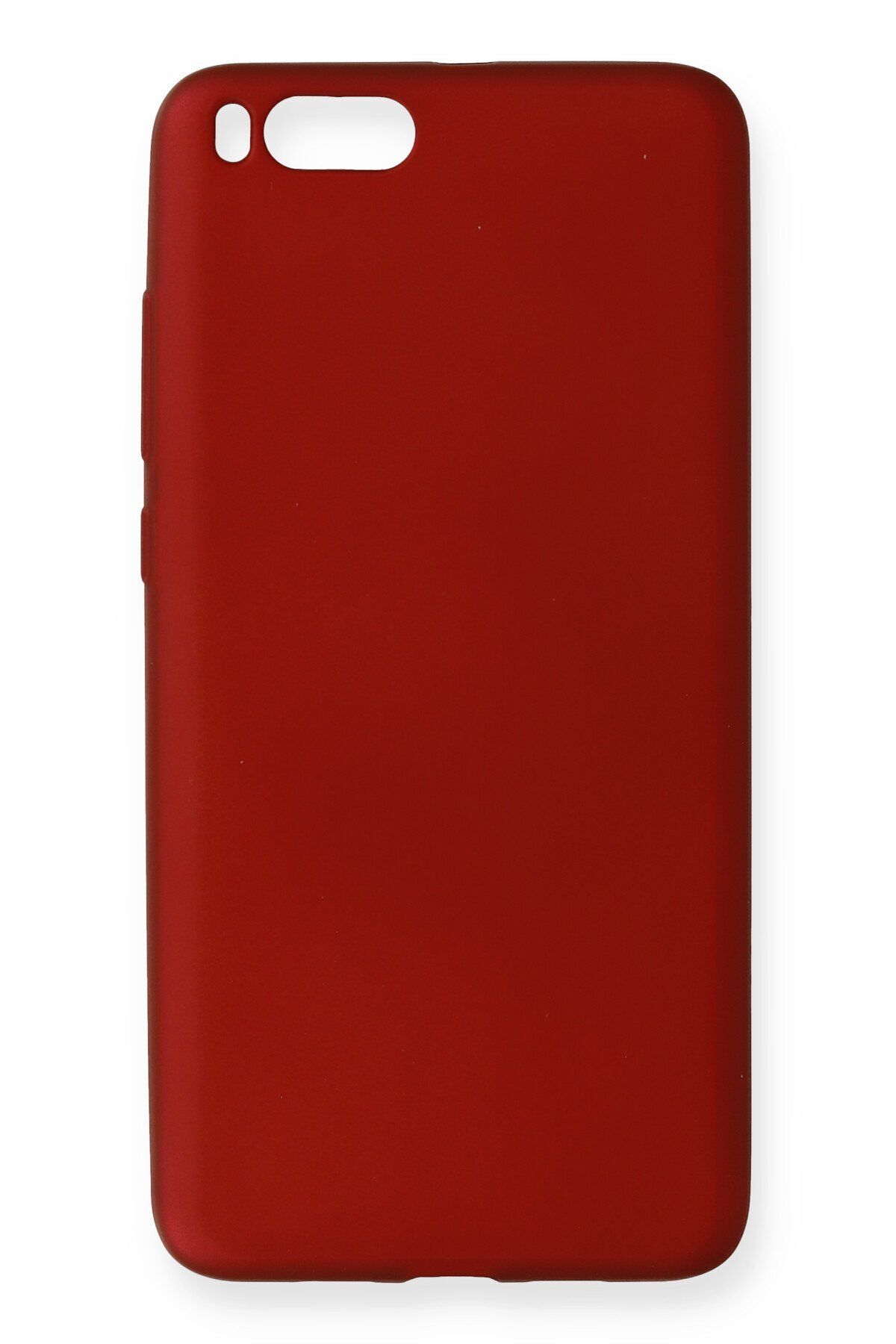 NewFace Xiaomi Mi Note 3 Kılıf Premium Rubber Silikon - Bordo 273096