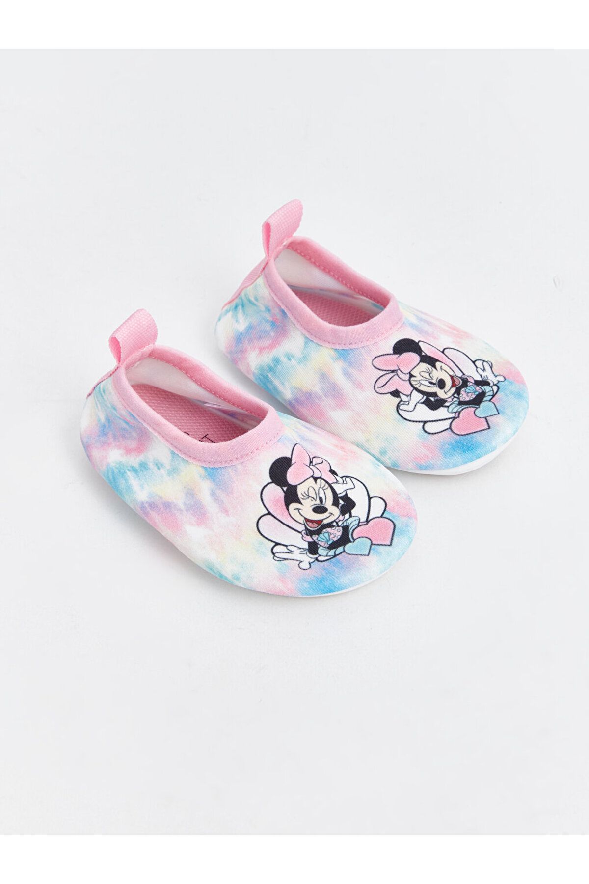 LC Waikiki LCW Minnie Mouse Baskılı Kız Bebek Deniz Ayakkabısı