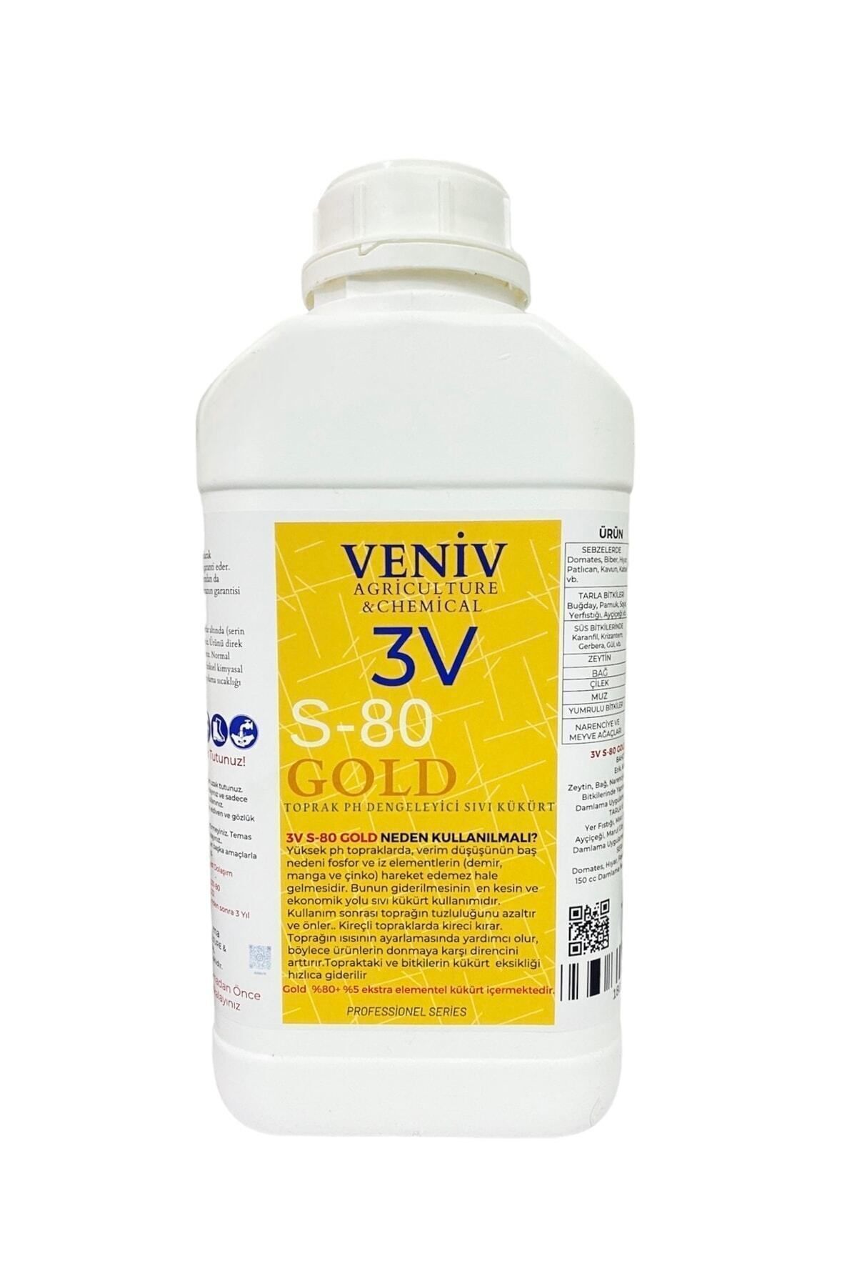 VENİV AGRİCULTURE 3v S-80 Gold 5l- Mikronize Form Yüksek Kükürt