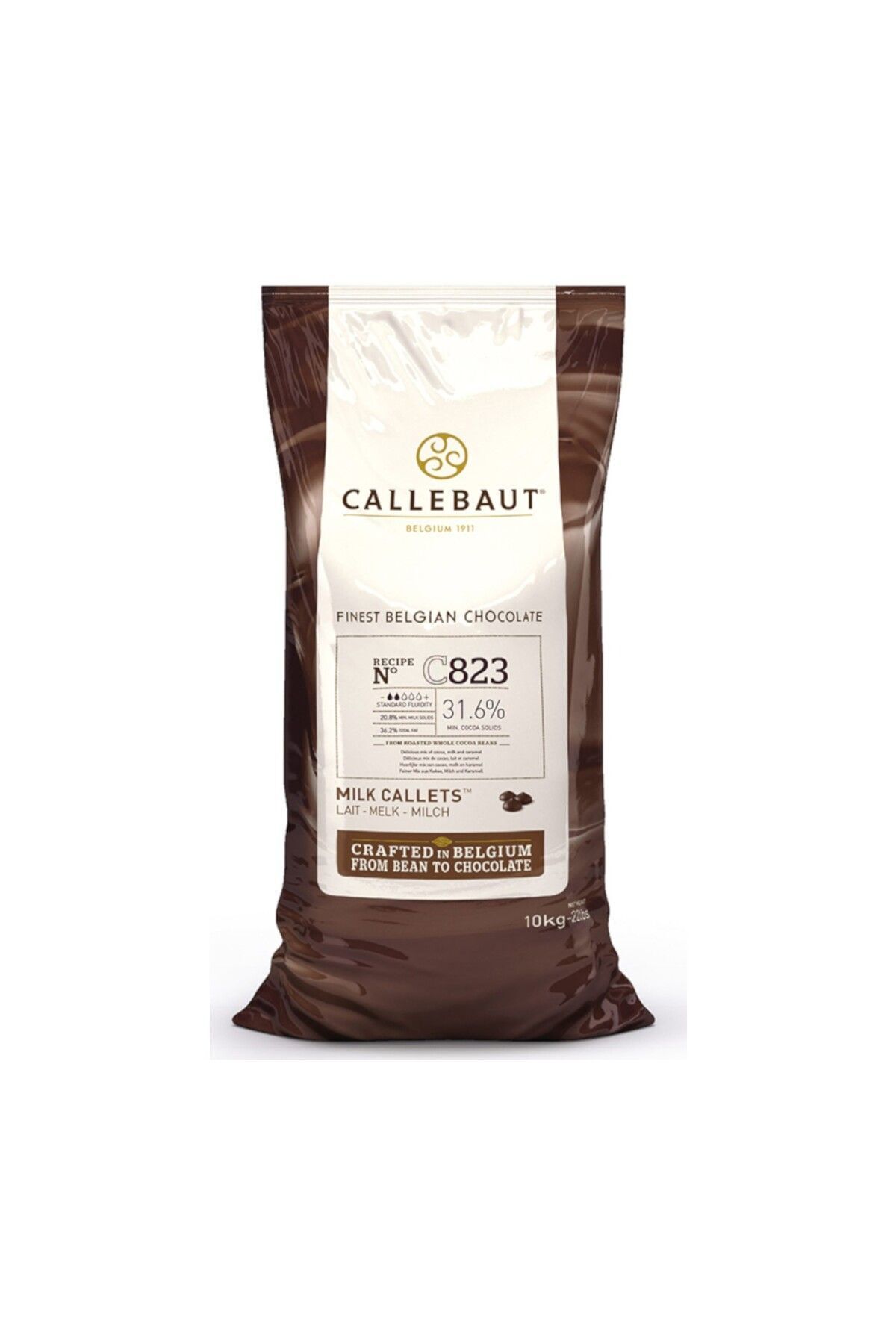 Callebaut Sütlü Damla Çikolata C823 (10 Kg)