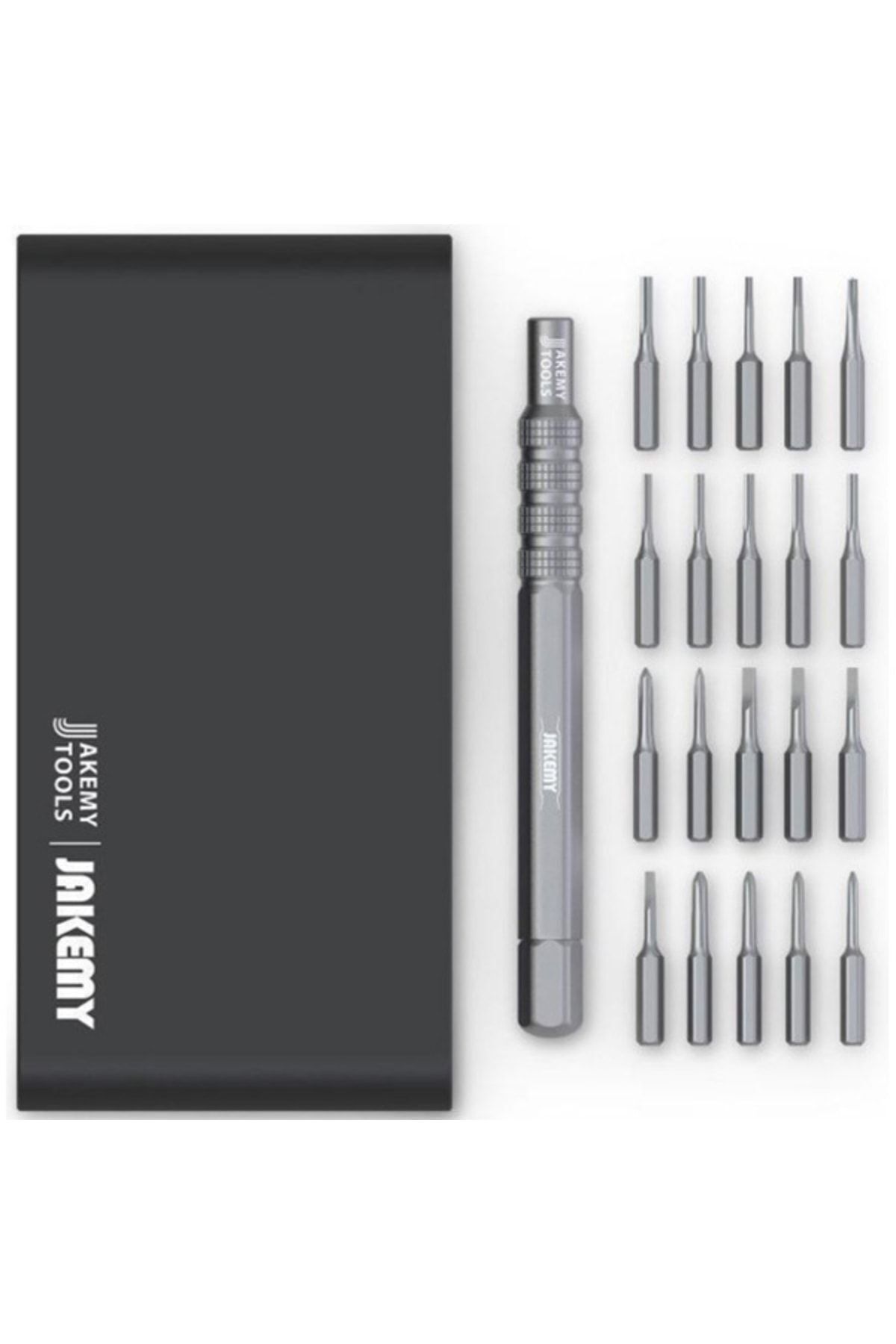 Jakemy Ssmobil Jm-8170 Bit Set 21 Parça Profesyonel Tornavida Tamir Seti