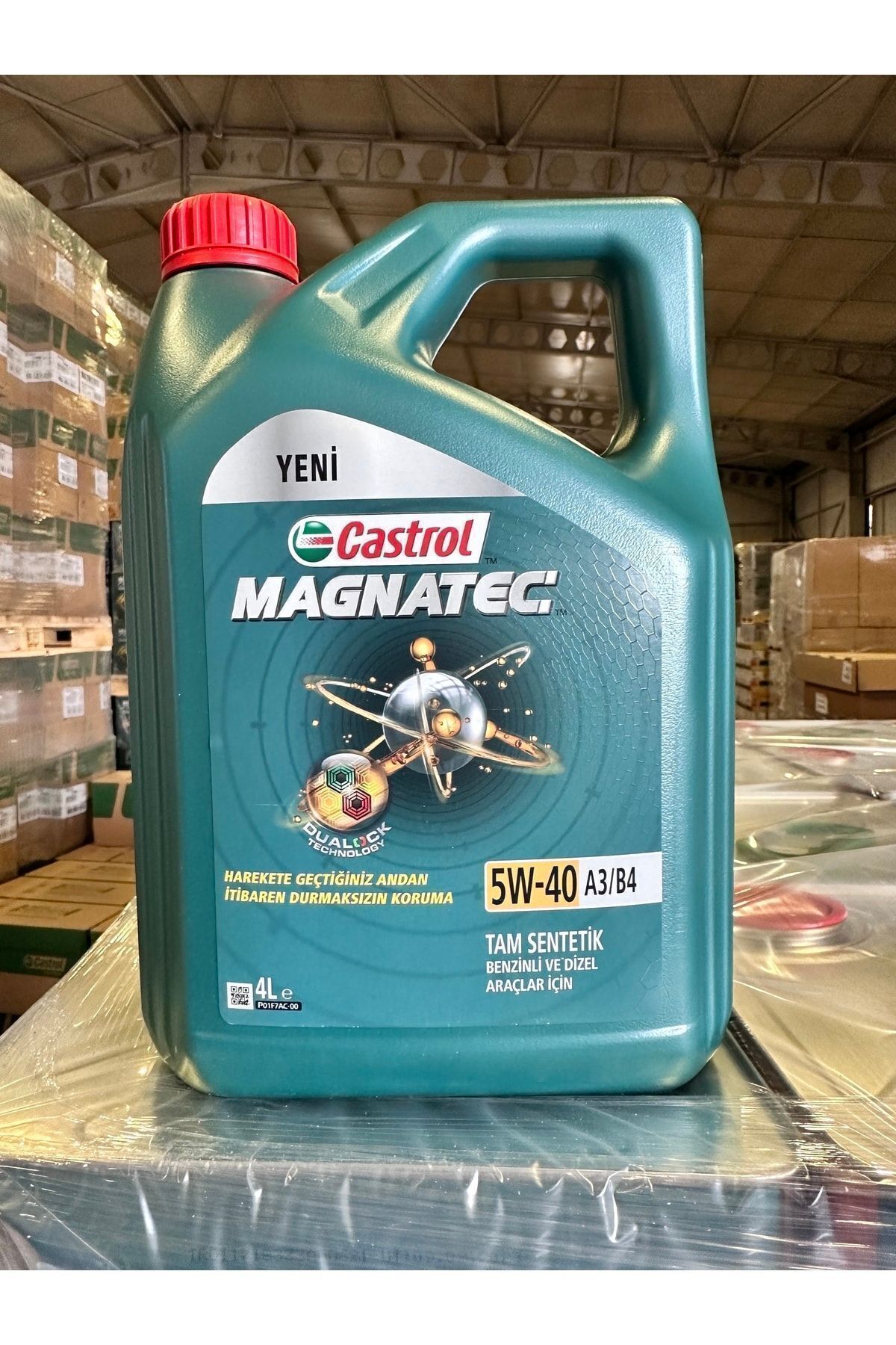 Castrol Magnatec 5w40 A3/b4 4lt 2024 Üretim