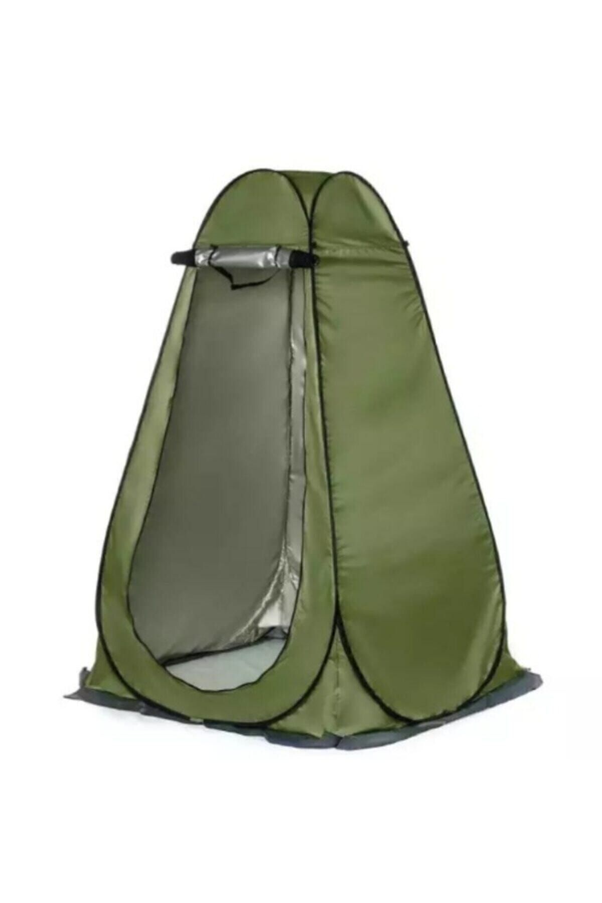 Genel Markalar Kamp Alanı Duş Giyinme Wc Çadırı Fotoğrafcı Prova Kabini Yeşil