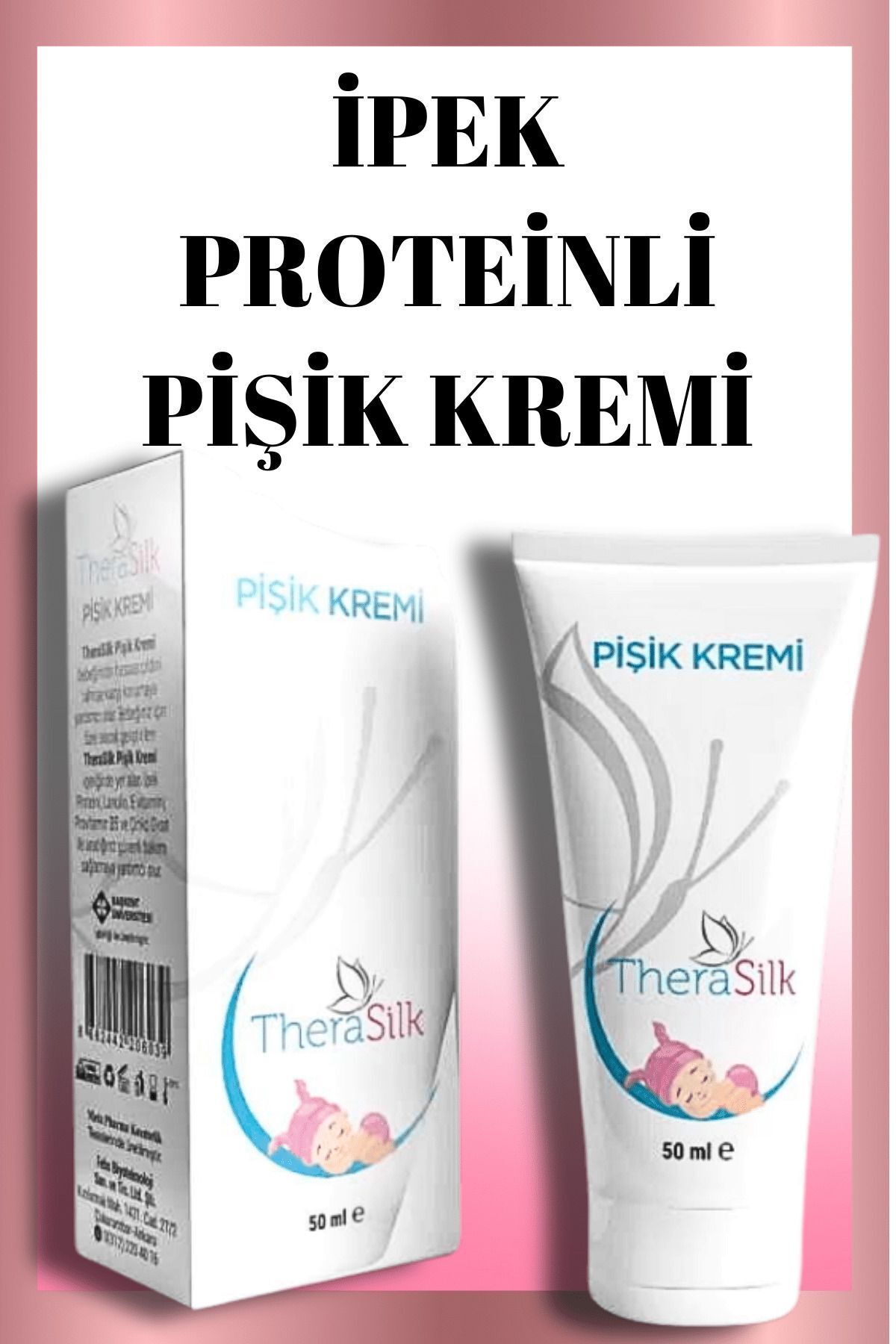 Therasilk Iprek Proteinli Pişik Kremi - Kolajenli Pişik Kremi 50 ml - Collagen
