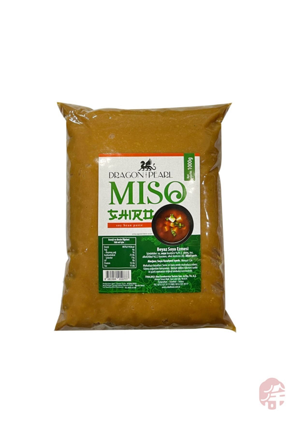 Dragon Pearl Miso Shiro Beyaz Soya Ezmesi Sosu ( Miso White ) 1kg