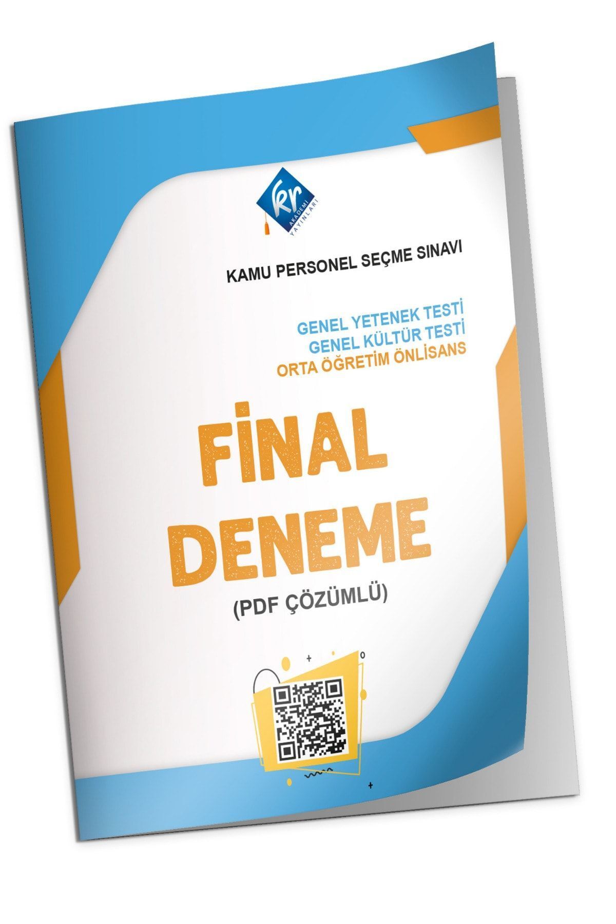 KR Akademi Yayınları Kpss Genel Yetenek Genel Kültür Final Ortaöğretim Lise Önlisans Deneme Pdf Çözümlü Kr Akademi