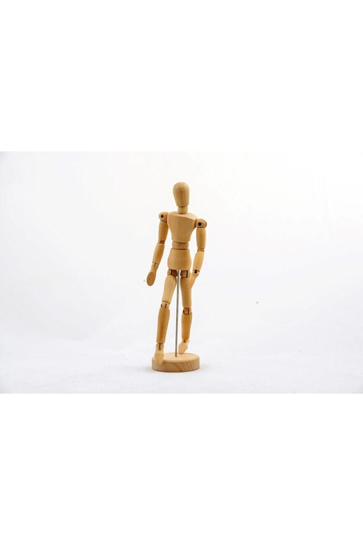 Genel Markalar 30cm Wooden Mannequin for Art & Design