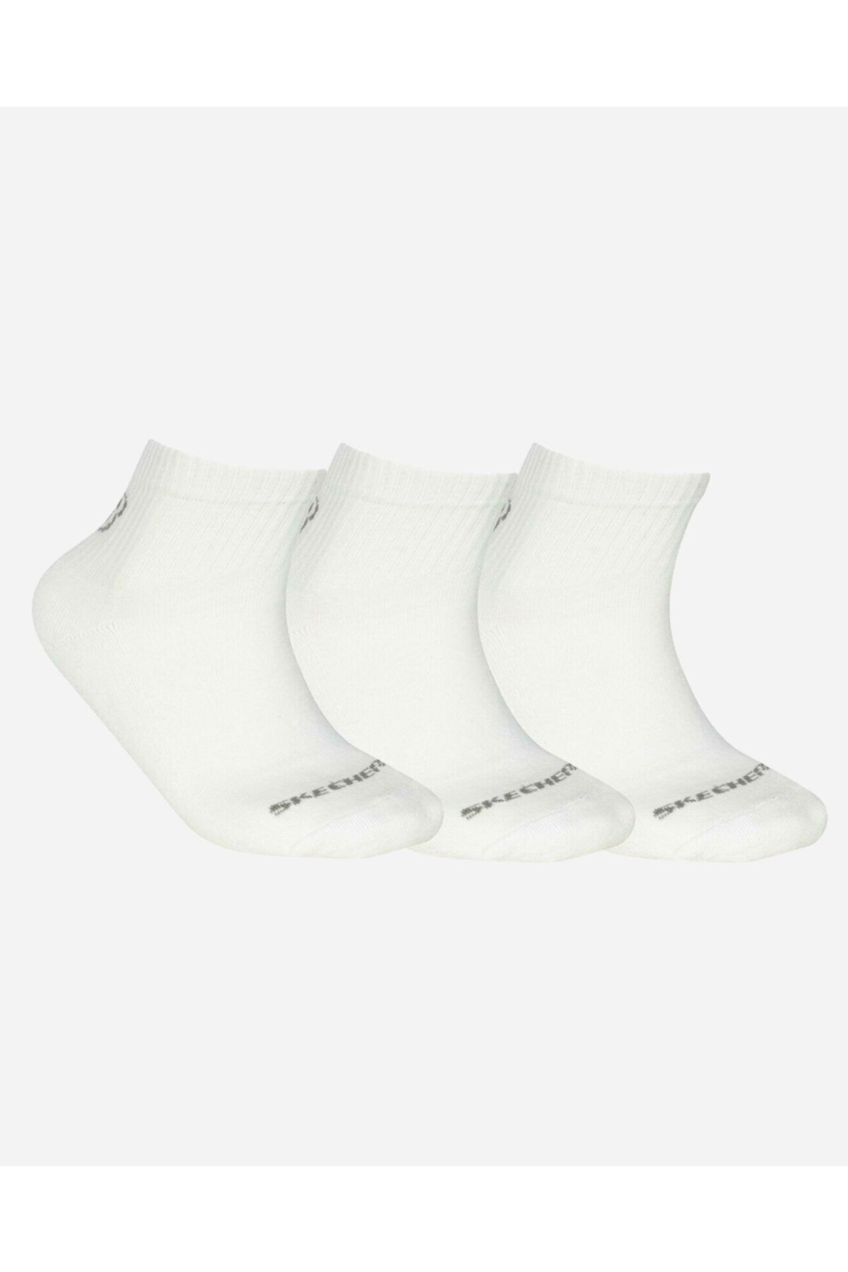 Skechers U Mid Cut Sock Unisex Beyaz Çorap S192136-100