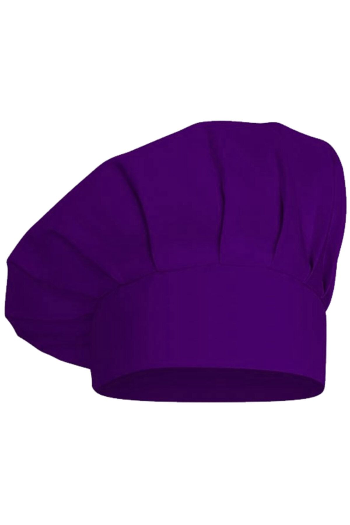 medusaforma Mor Aşçı Şapkası Mutfak Şef Mantar Kep
