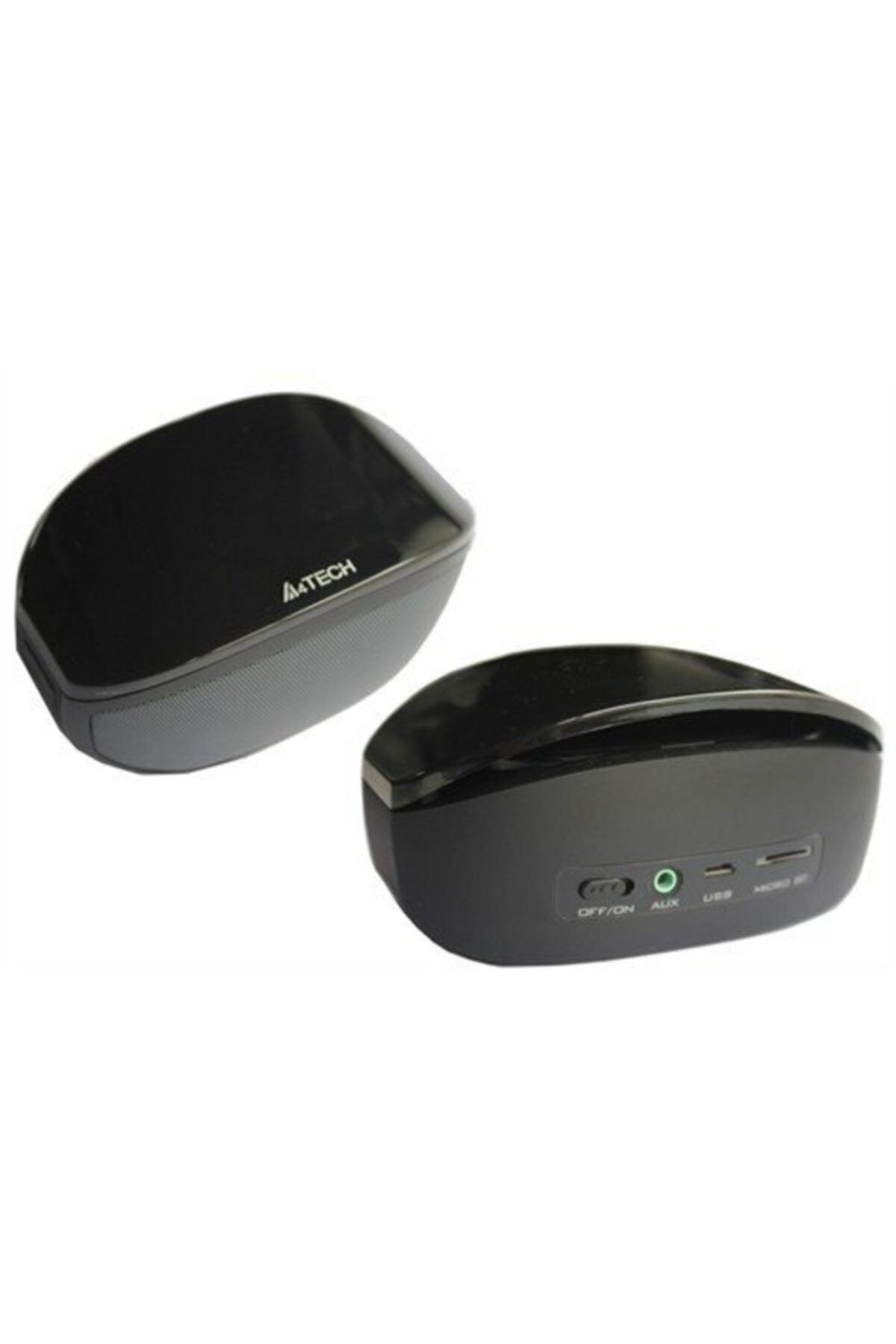 A4 Tech Bluetooth Şarj Edilebilir Stero Hoparlör 2x3w Siyah Bts-05