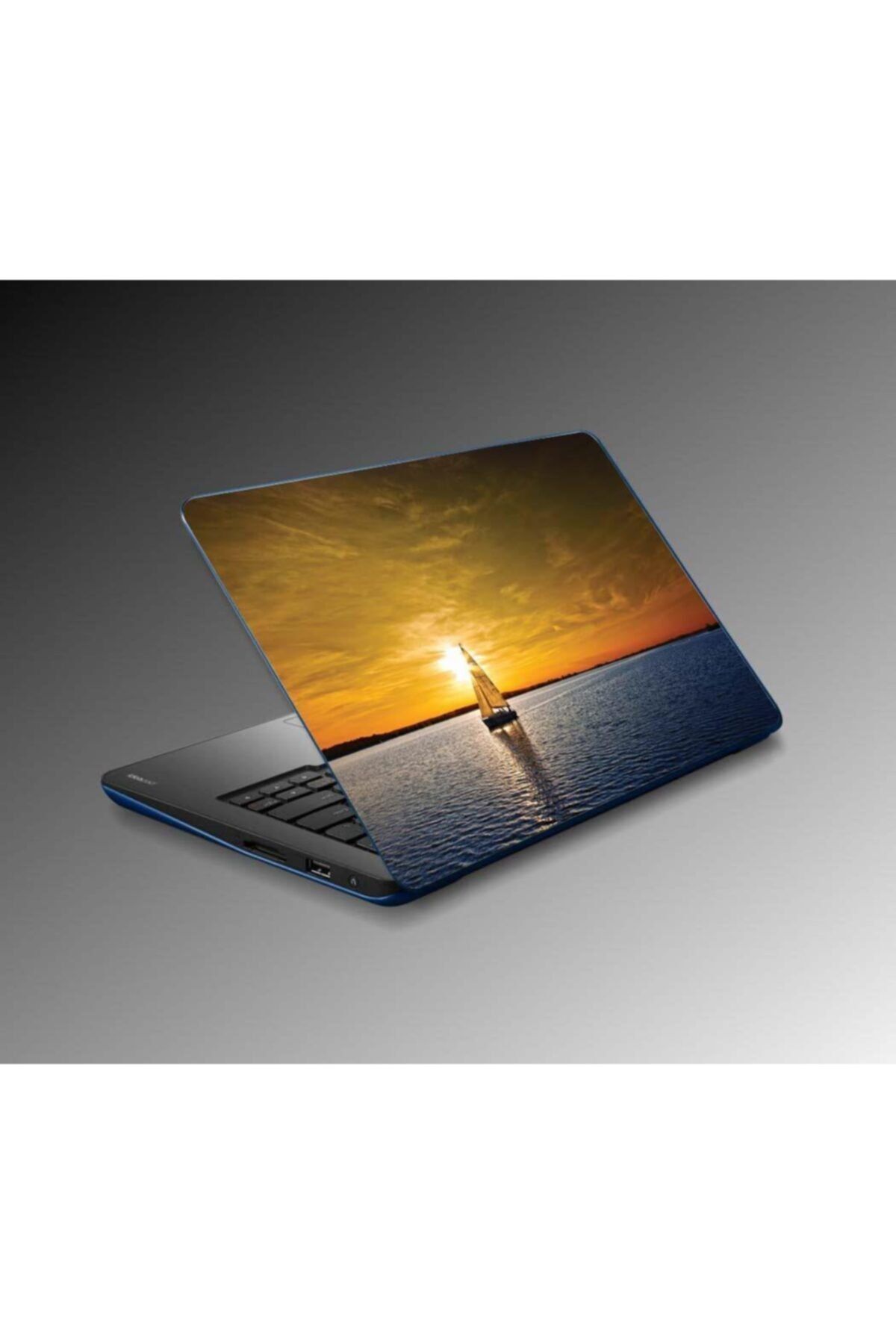 StickerArt Laptop Sticker Notebook Pc Kaplama Etiketi Ocean Sunset