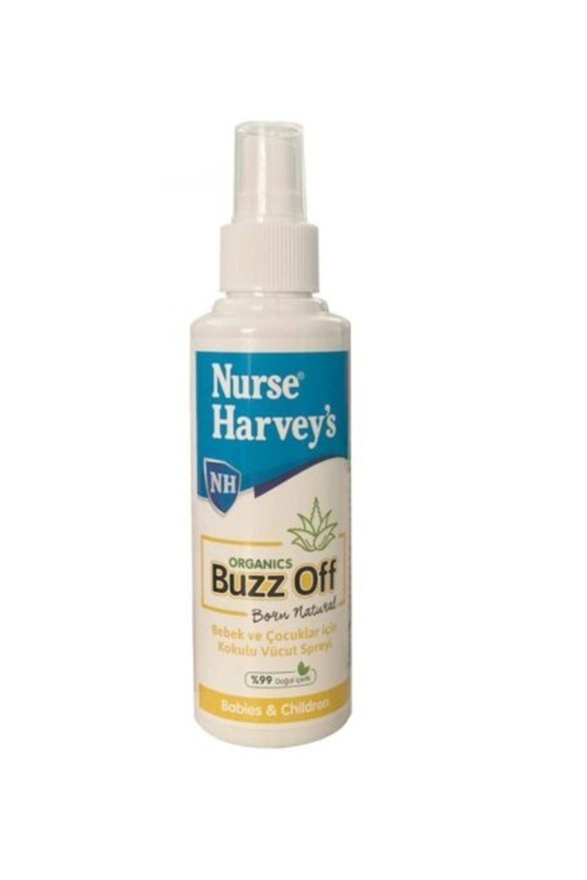 Nurse Harvey's Organics Buzz Off Bebek Ve Çocuklar Için Sprey 175ml (doğal Sivrisinek Kovucu)