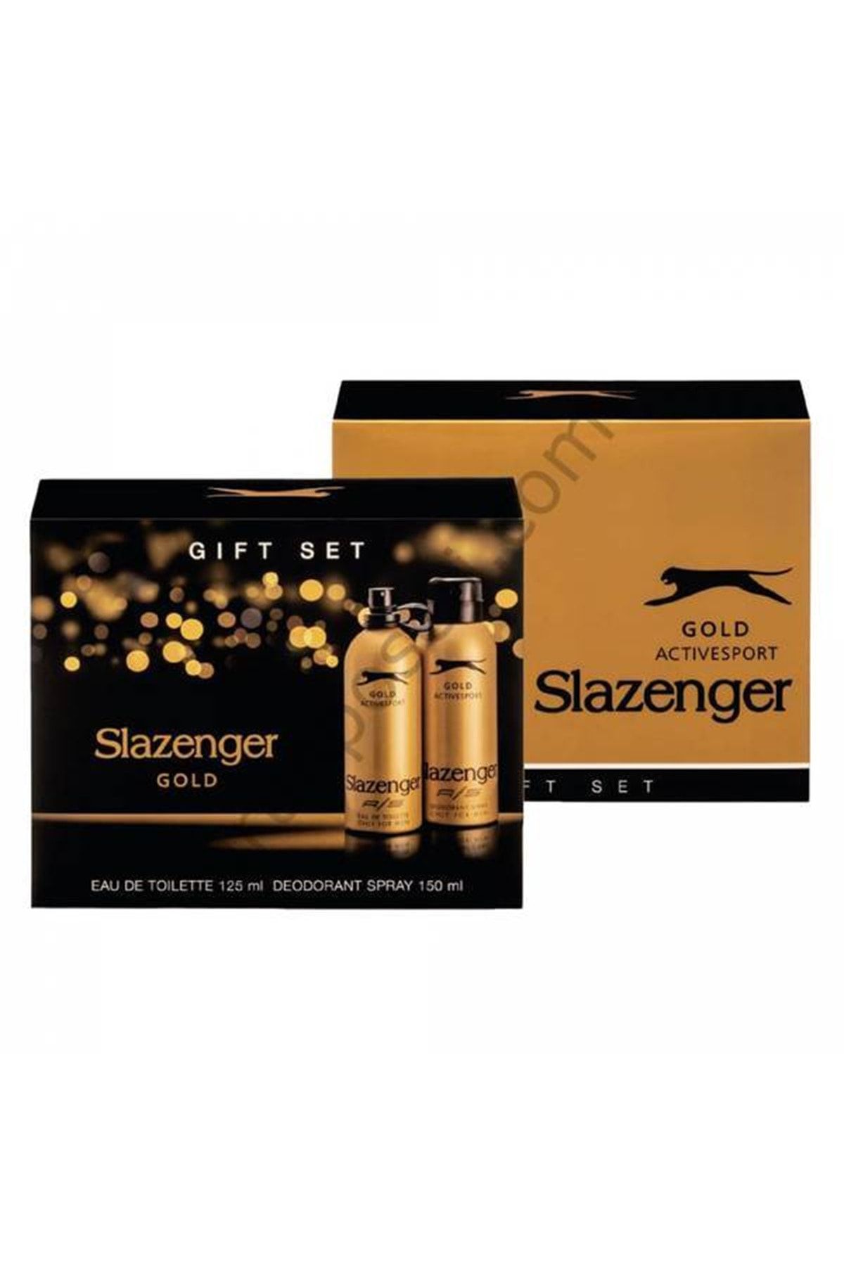 Slazenger Gold Edt 125 Ml + 150 Ml Erkek Deodorant Kofre Set