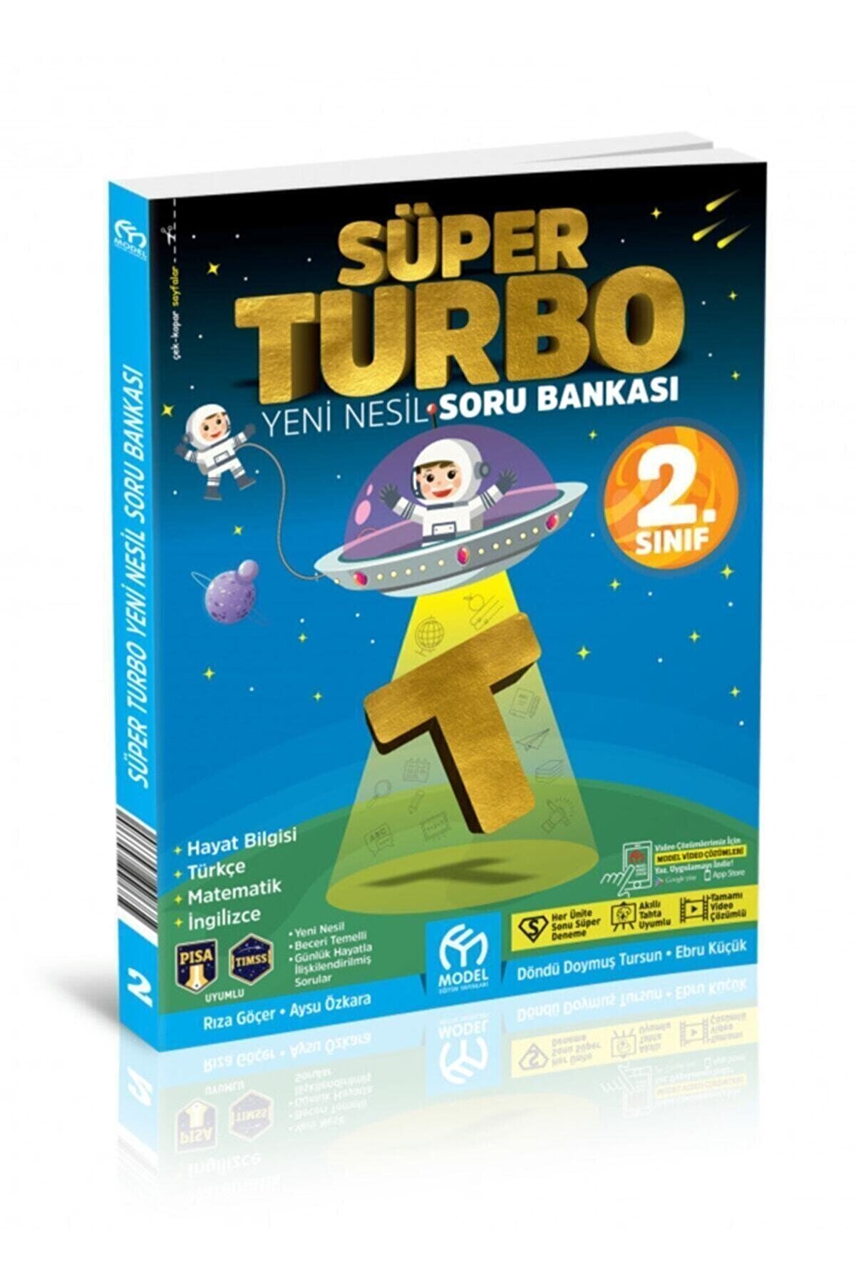 Model Yayınları 2.Sınıf Süper Turbo Yeni Nesil Tüm Dersler Soru Bankası
