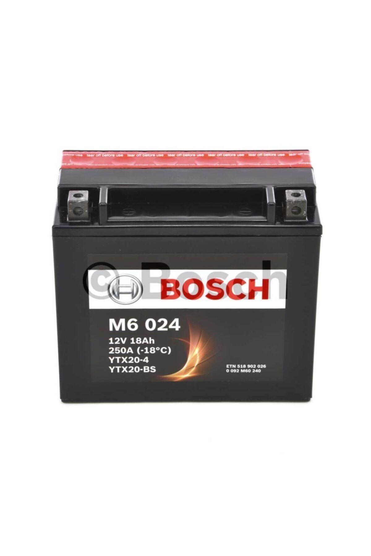 Bosch M6024 Ytx20-bs 12volt 18amper Motosiklet Aküsü