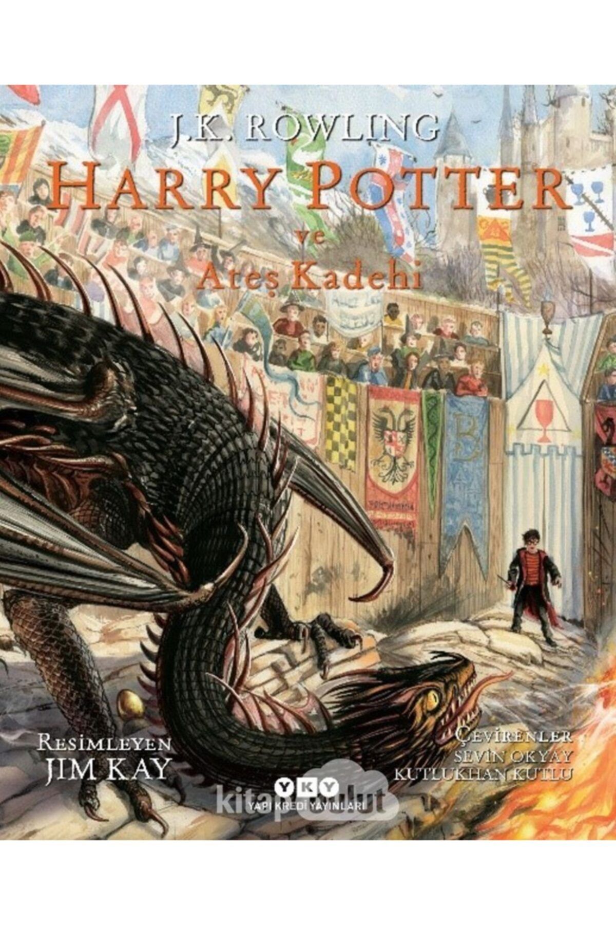 Yapı Kredi Yayınları Harry Potter Ve Ateş Kadehi 4 (resimli Özel Baskı) - J. K. Rowling 9789750848360