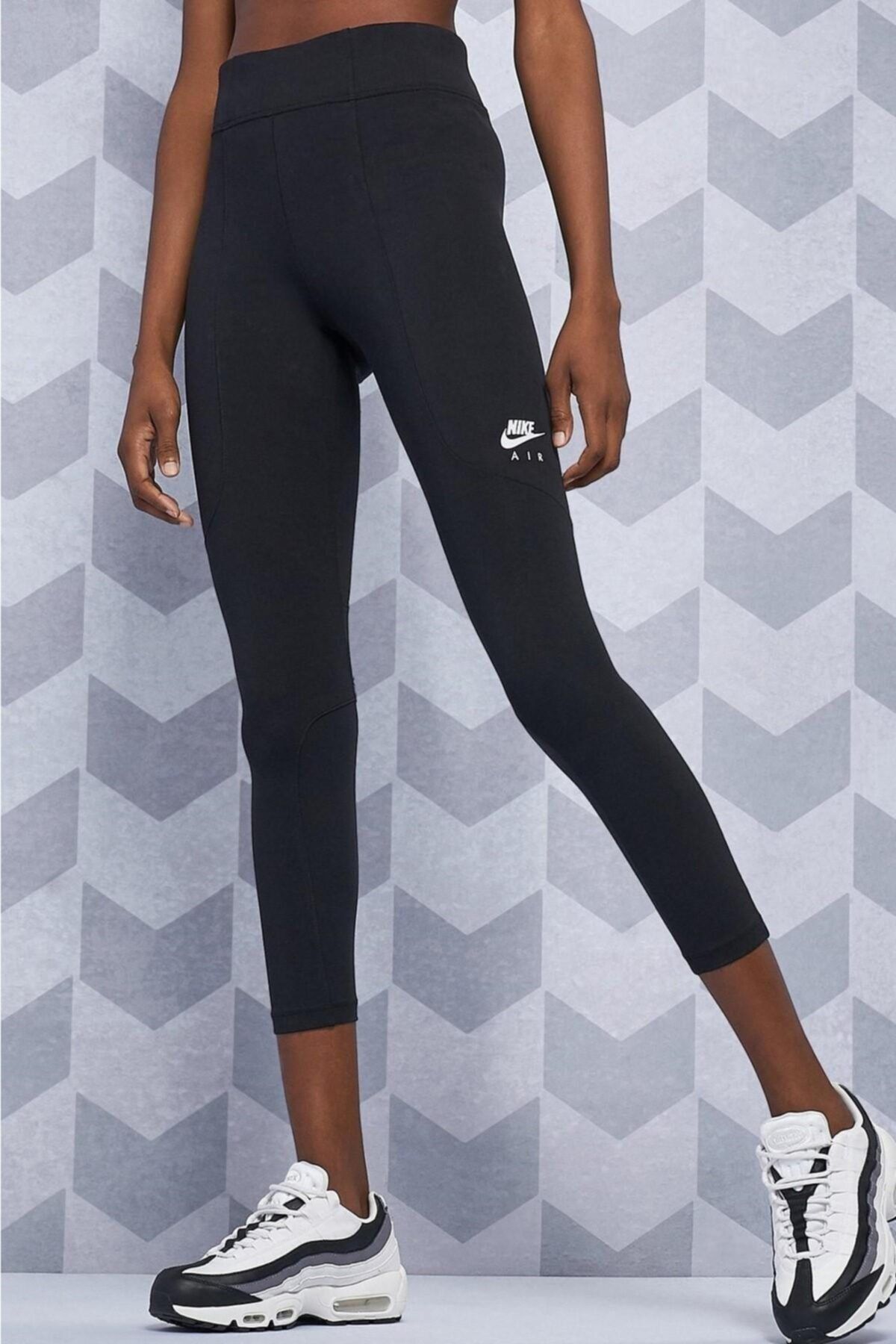 Nike Air 7/8 Leggings Kadın Tayt-siyah