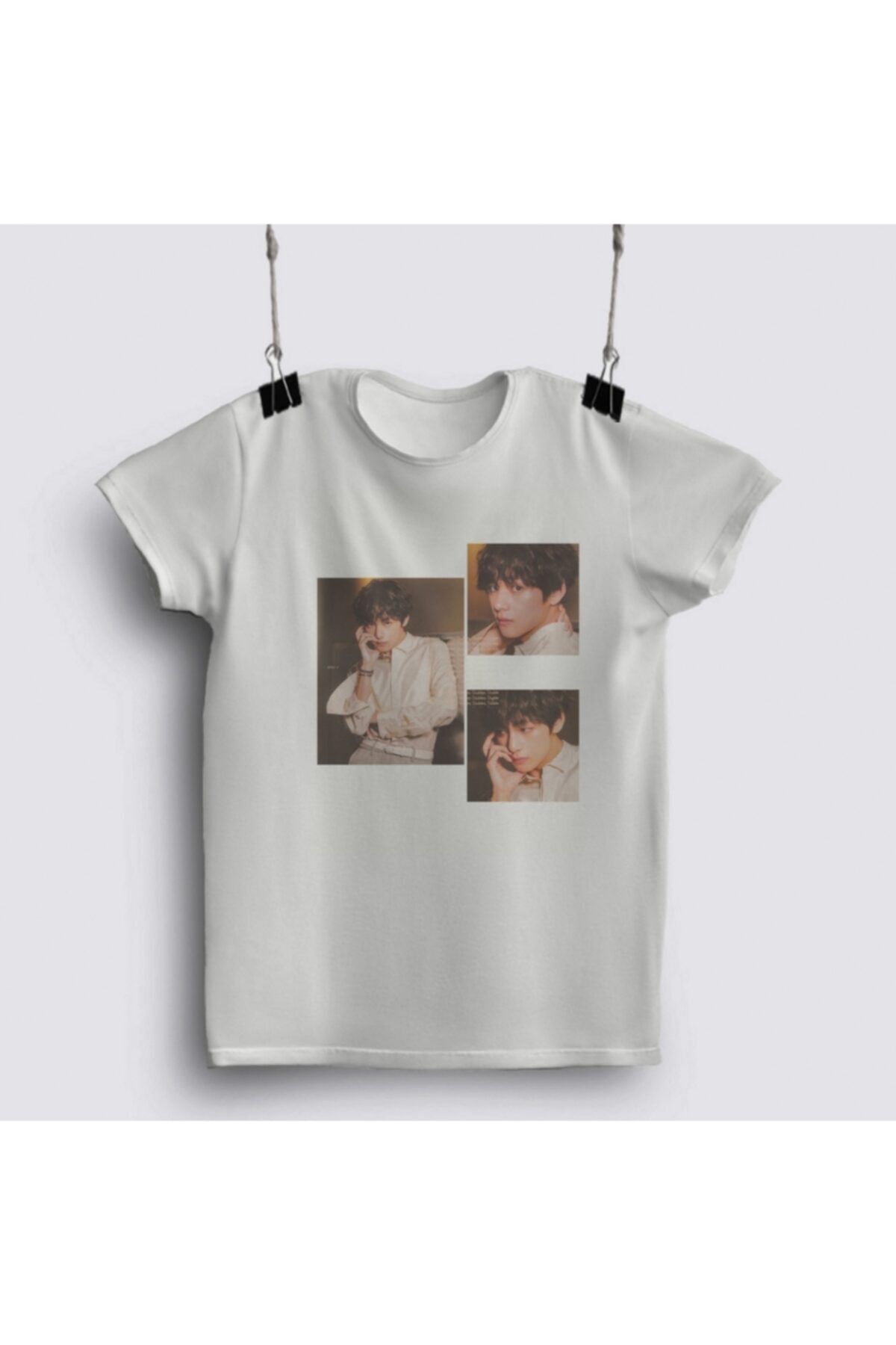 Fizello Bts Taehyung Bon Voyage Aesthetic T-shirt