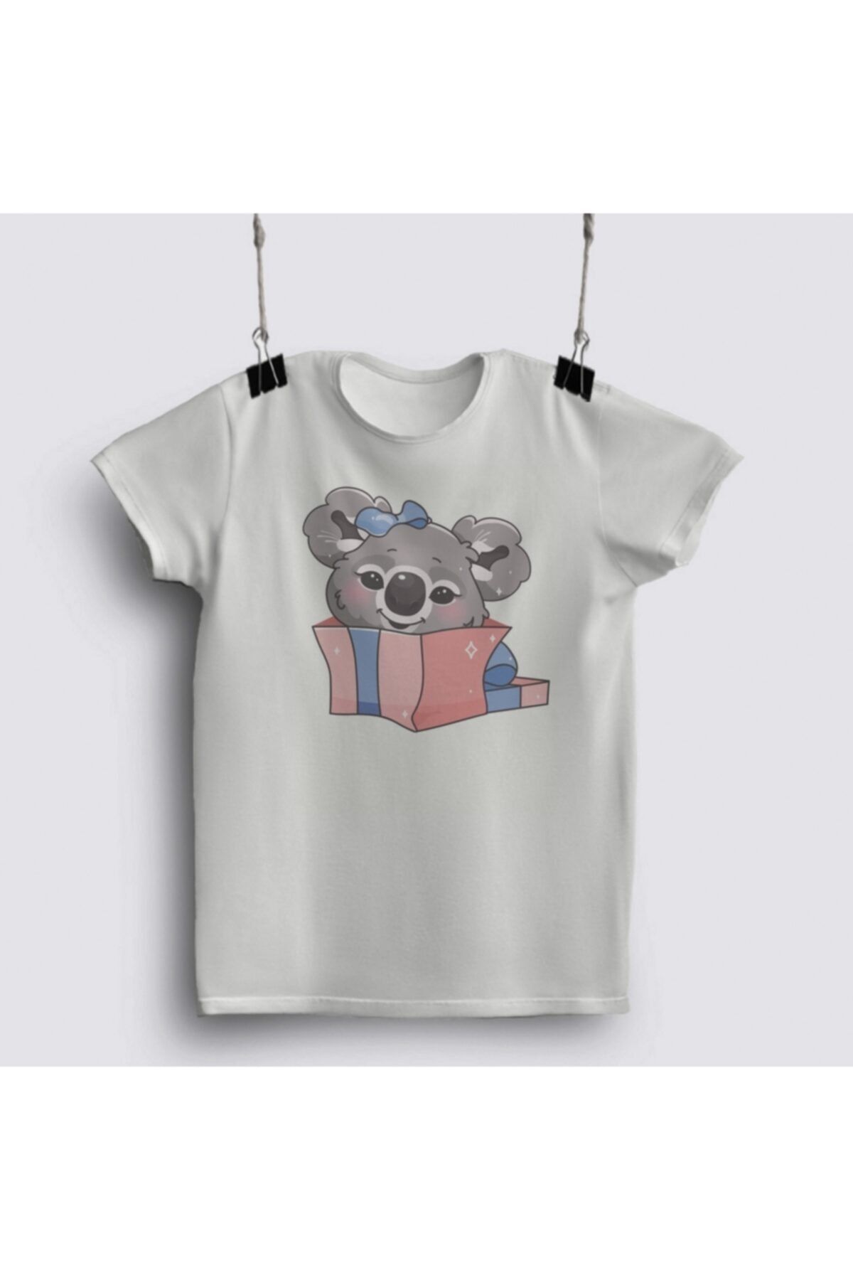 Fizello Cute Anime Baby Koala In Gift Box T-shirt