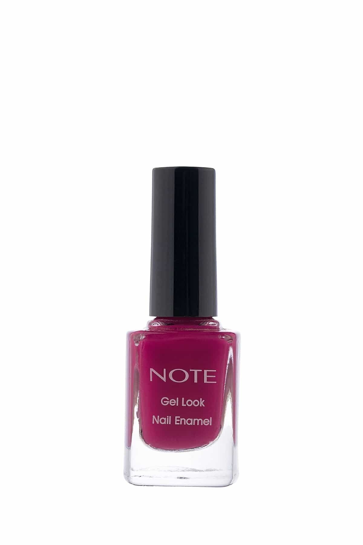 Note Cosmetics Gel Look Oje 10 Dark Berry - Pembe