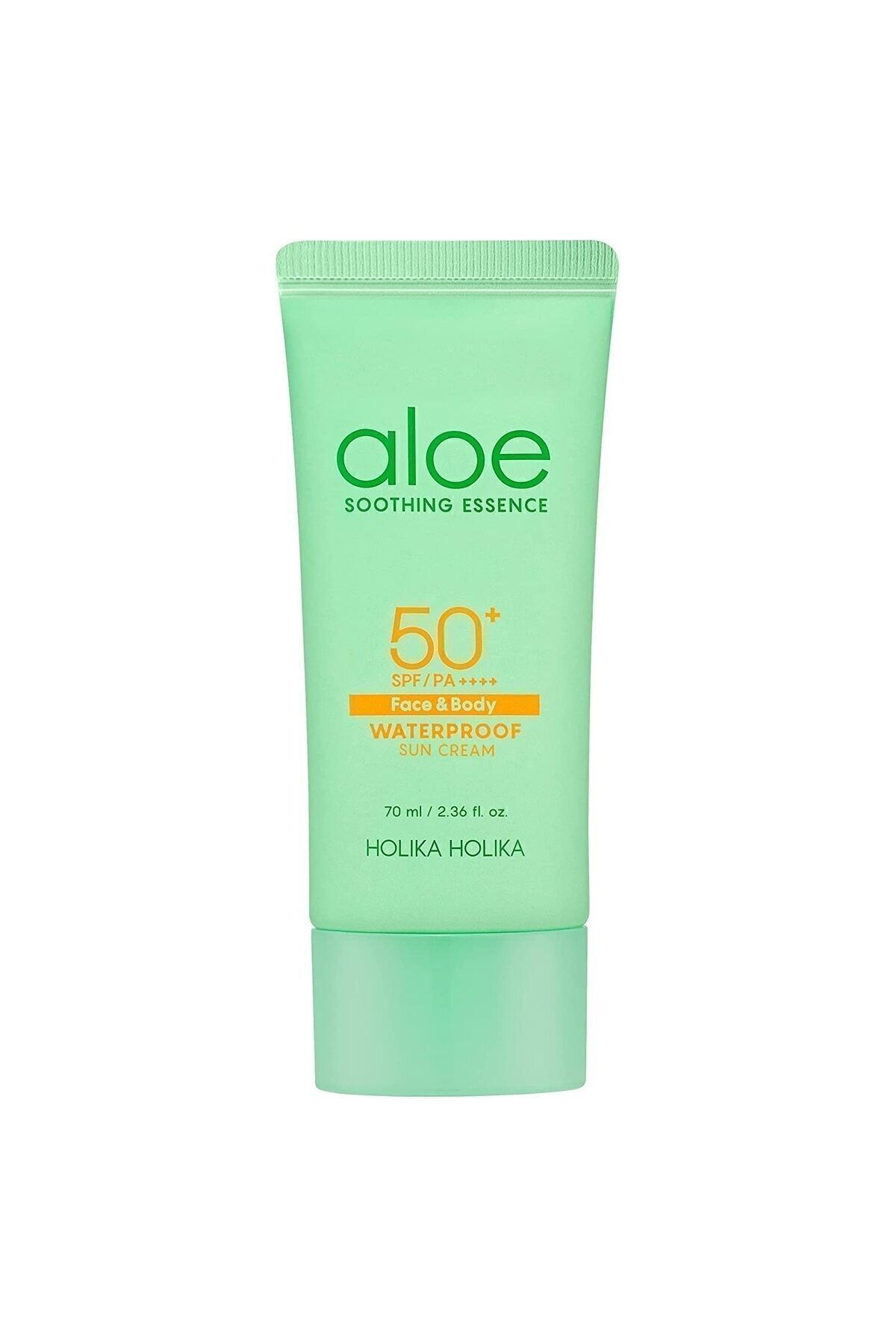 Holika Holika Aloe Soothing Essence Waterproof Sun Cream Spf50 - Aloe Yatıştırıcı Özlü Güneş Kremi 70ml