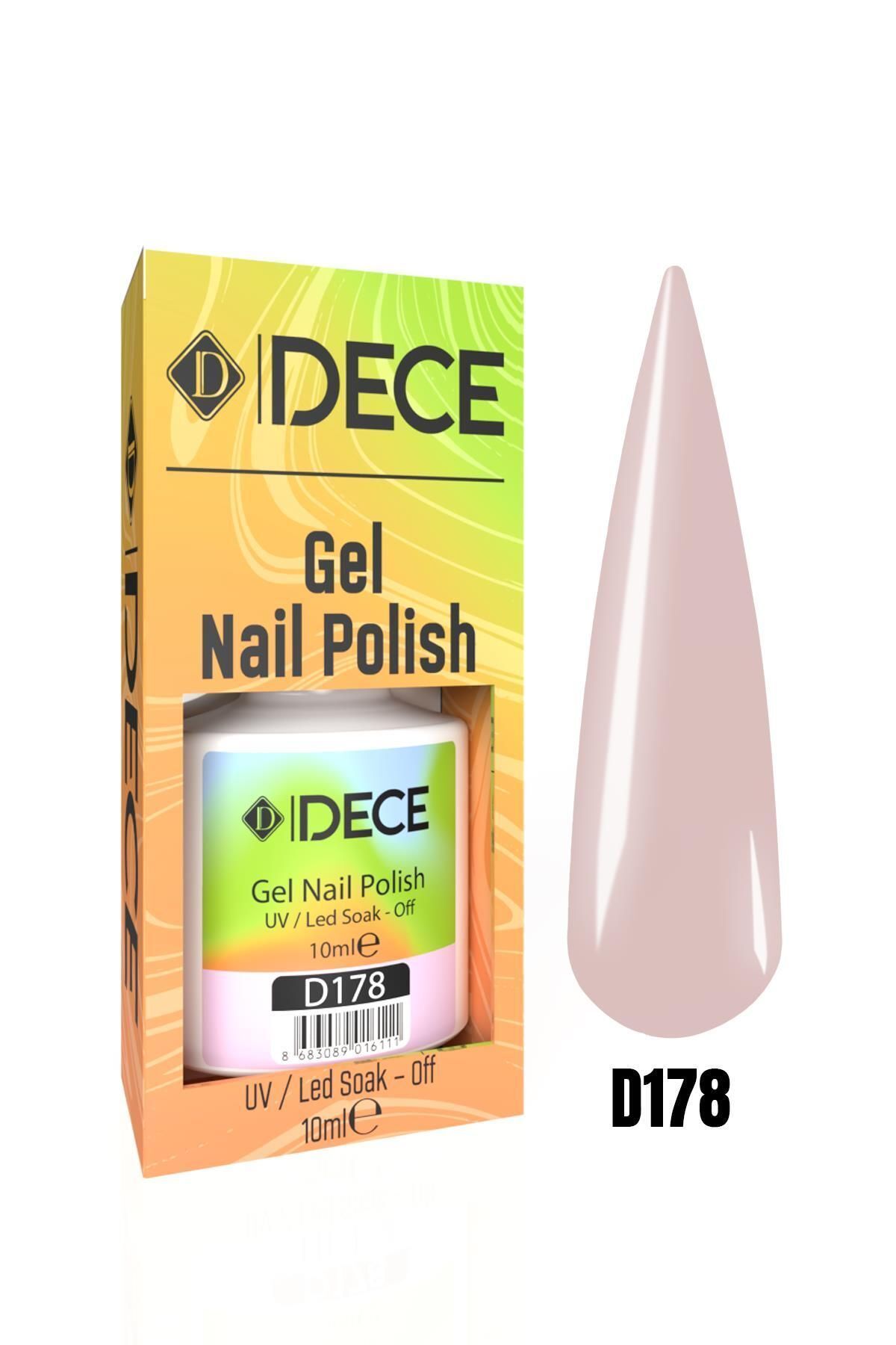 d dece Kalıcı Oje Uv Led D178 10ml