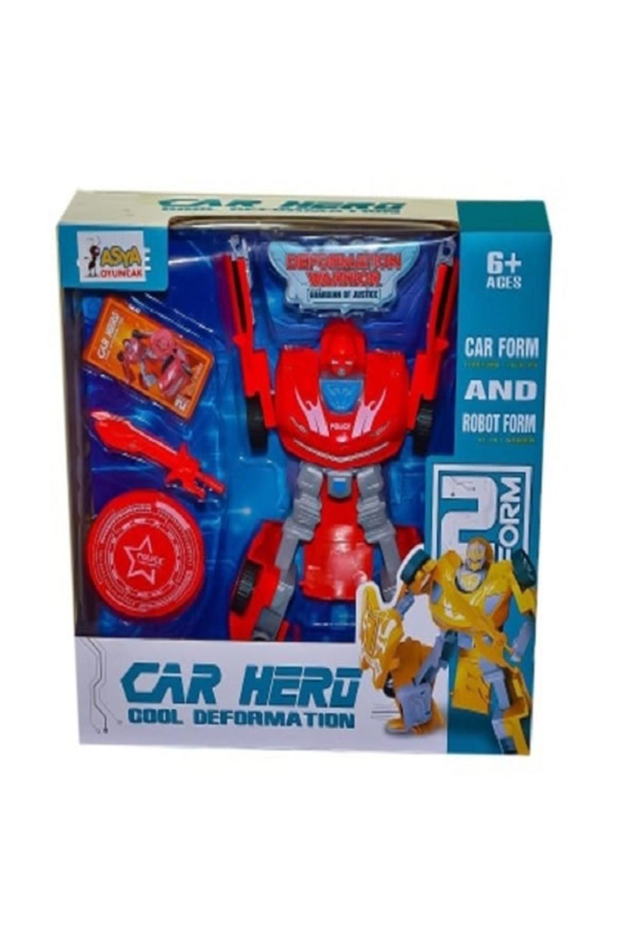 Asya TRANSFORMERS(ROBOT ARABA)