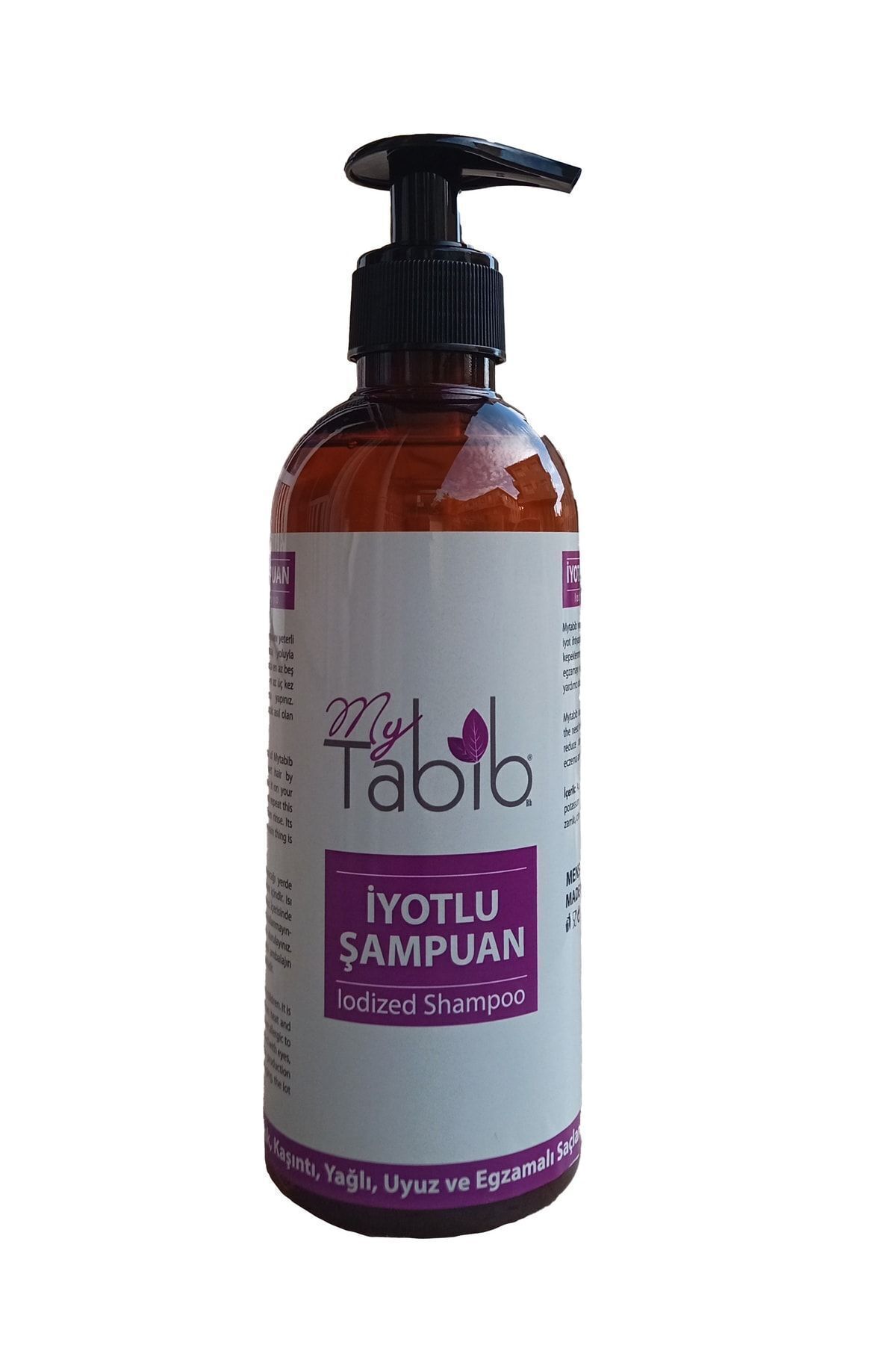 mytabib My Tabib Iyotlu Şampuan ( Yağlı, Kepekli, Kaşıntılı, Egzamalı Dökülen Saçlar Için) 400 Ml