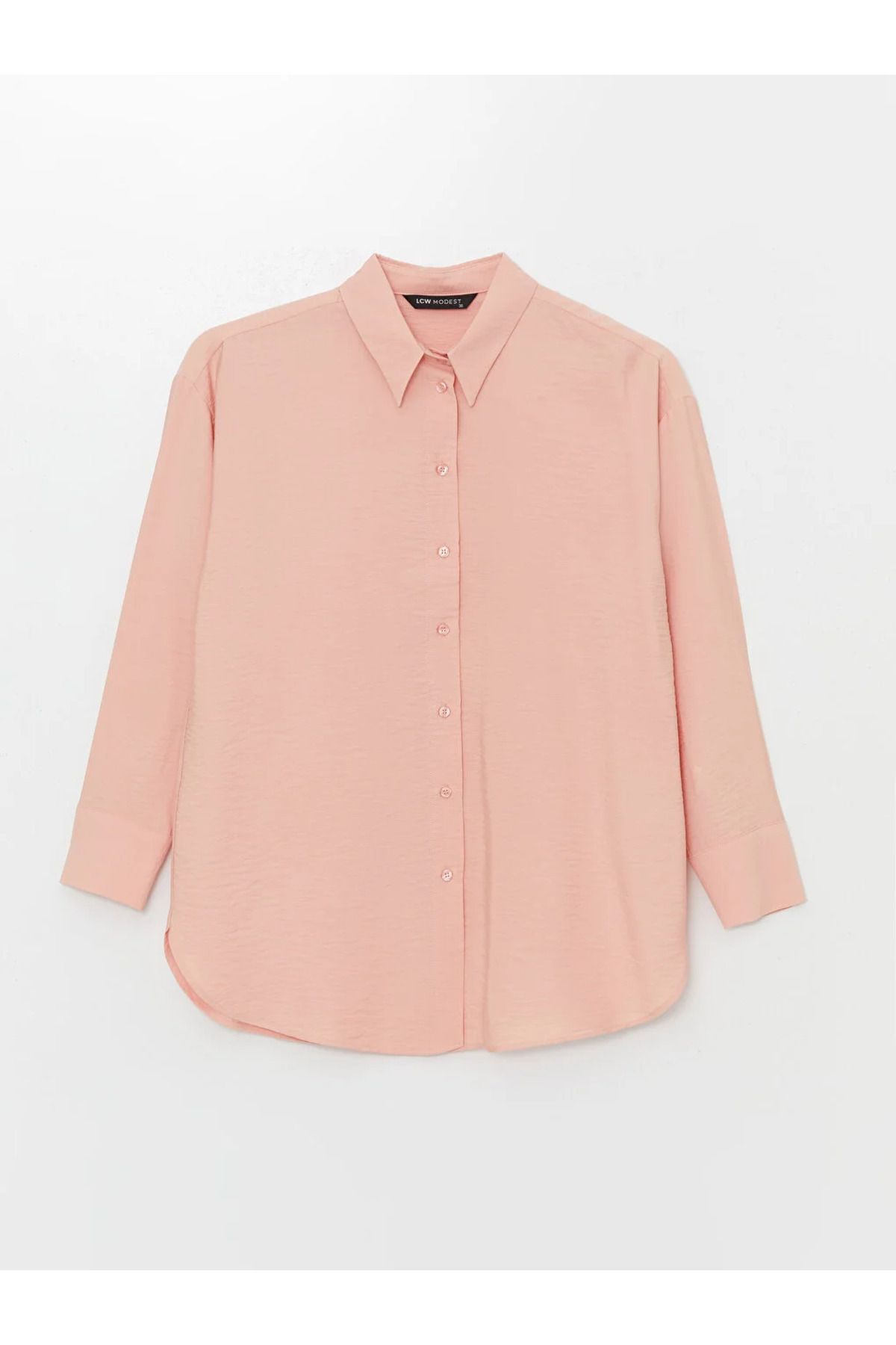 LC Waikiki LCW Modest Düz Oversize Kadın Gömlek Tunik