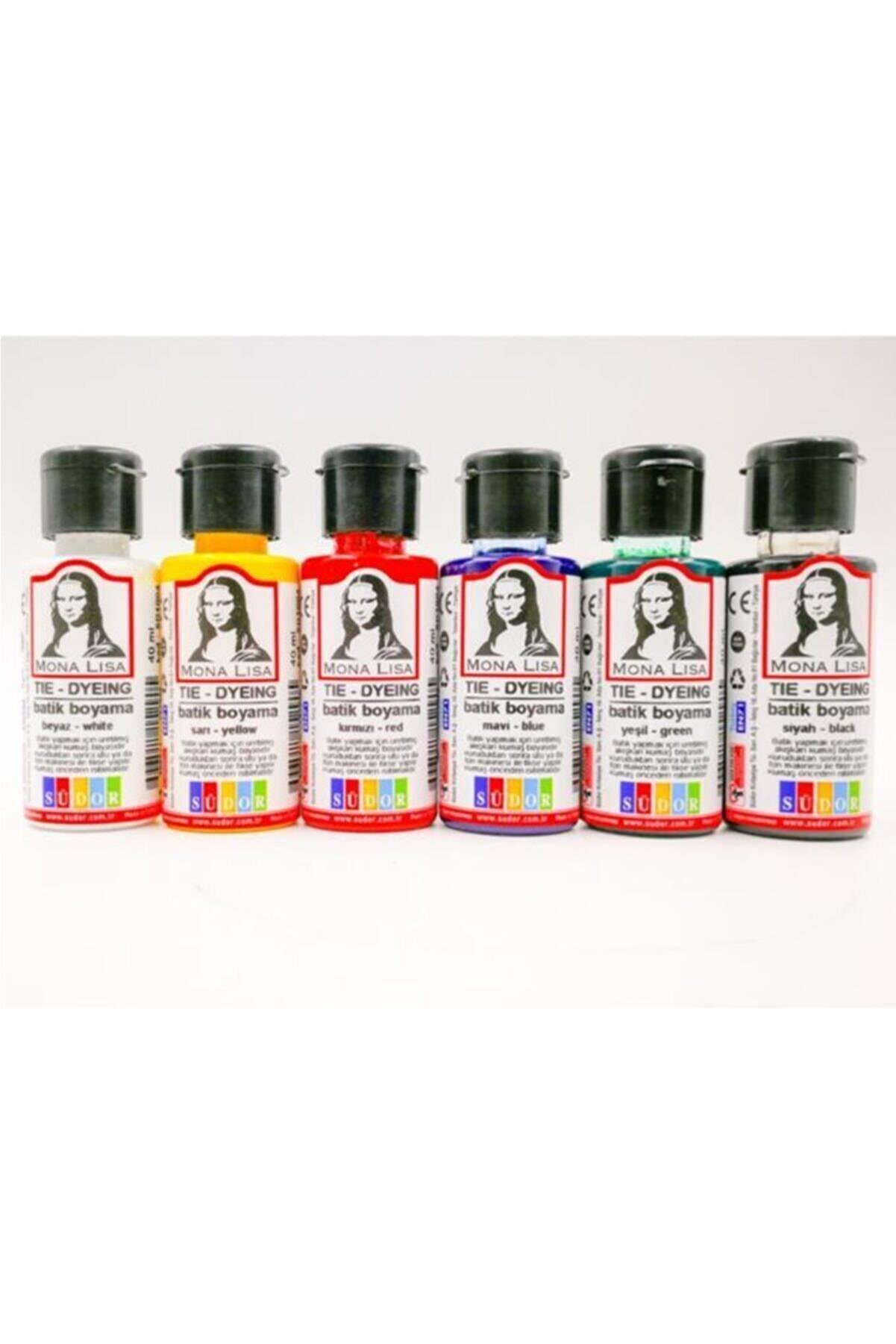 Südor Monalisa Batik Boyası 6x70 ml Set Btk2-x6 | Doğal ve Güçlü Renkler