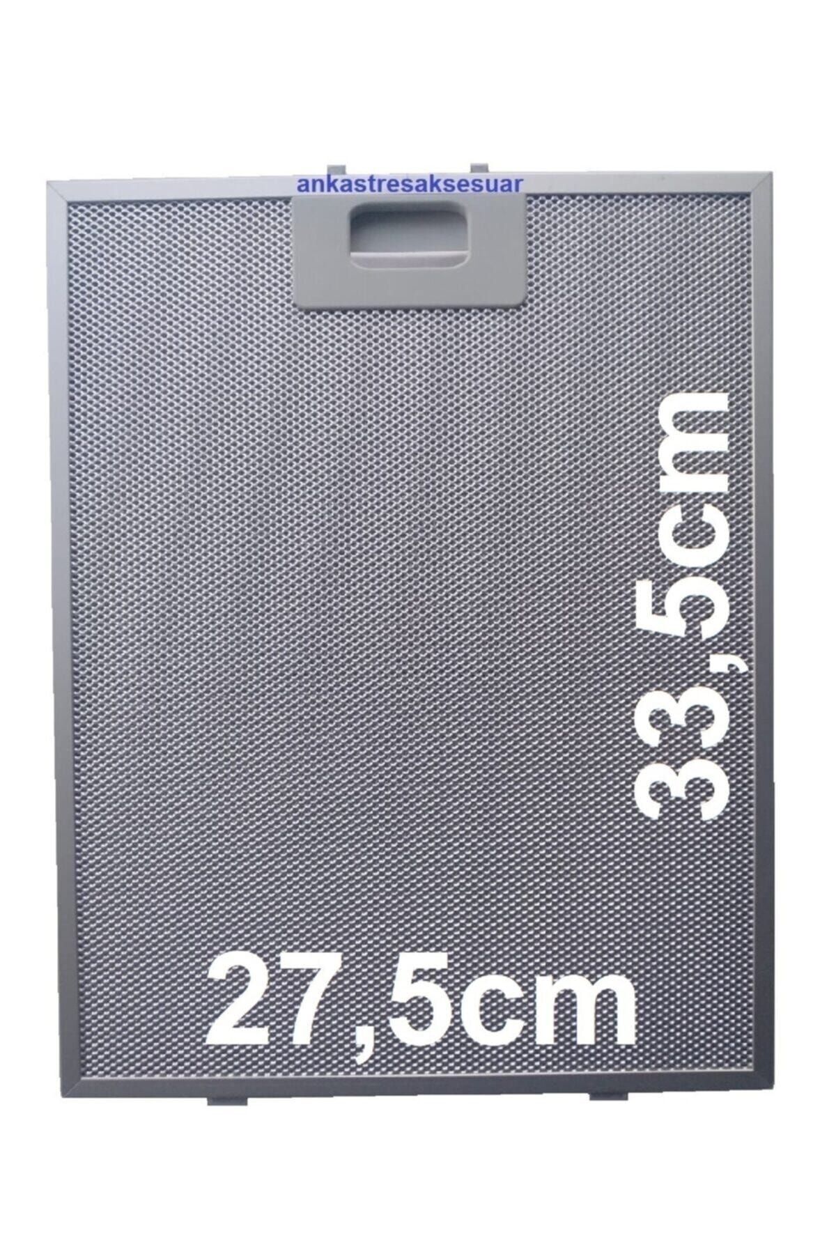 ICF Davlumbaz Yağ Filtresi 275x335mm Aspiratör Ekstrüzyon Metal Tel Filtre 27,5x33,5cm
