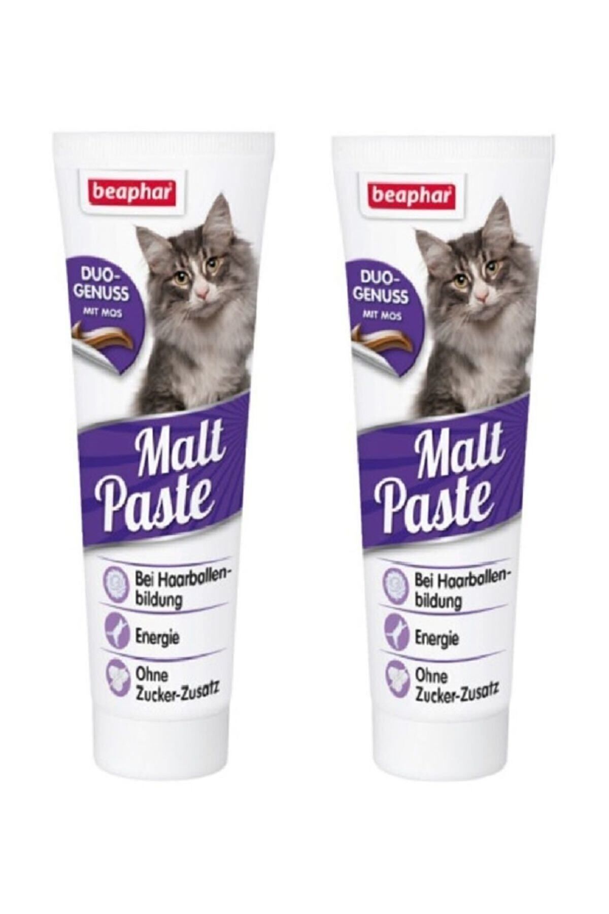 Beaphar Duo Malt Paste Tüy Yumağı Kontrol Kedi Macunu 100 gr * 2 Adet