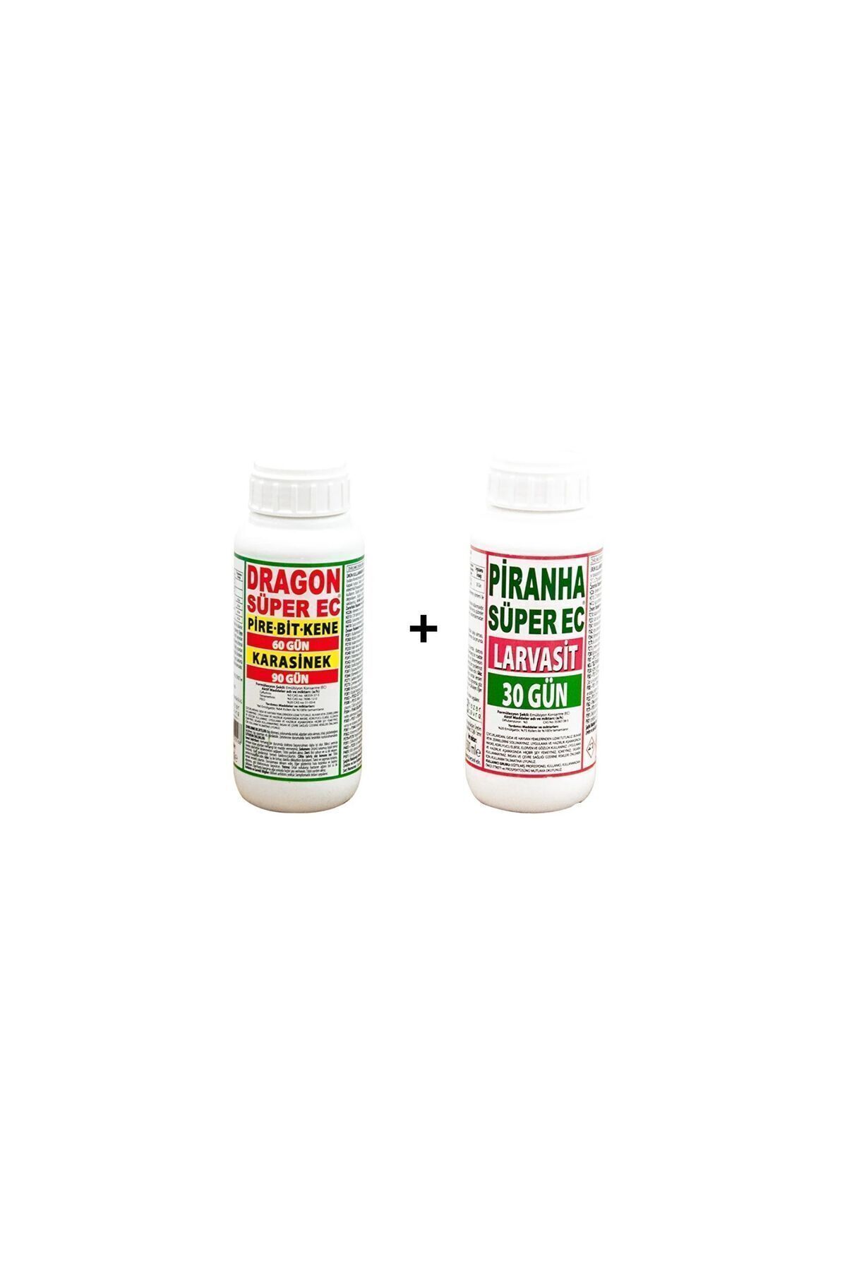 DRAGON SUPER EC 100 ml + Pıranha Super Ec 100 ml 2 Li Haşere Ile Mücadele Paketi