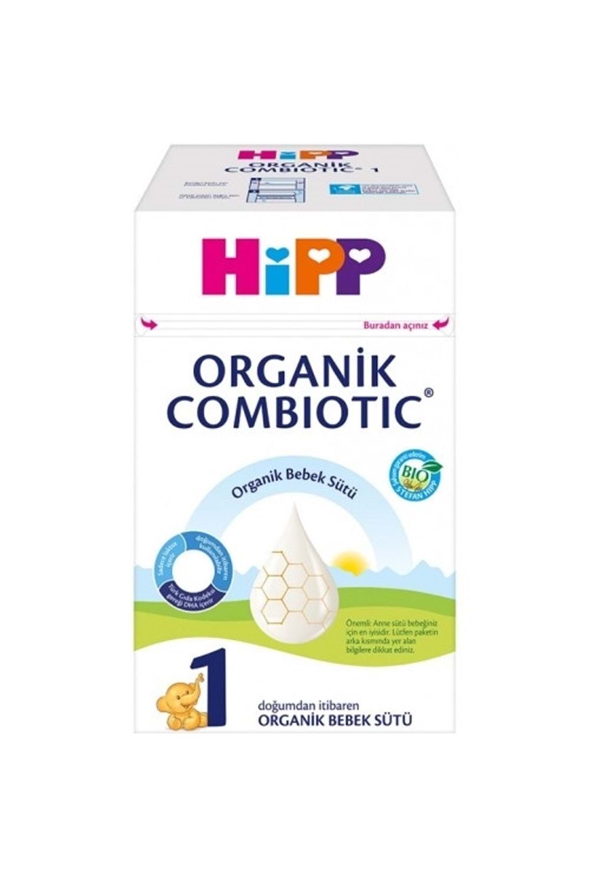 Hipp 1 Organik Bebek Sütü Combiotic 600 gr