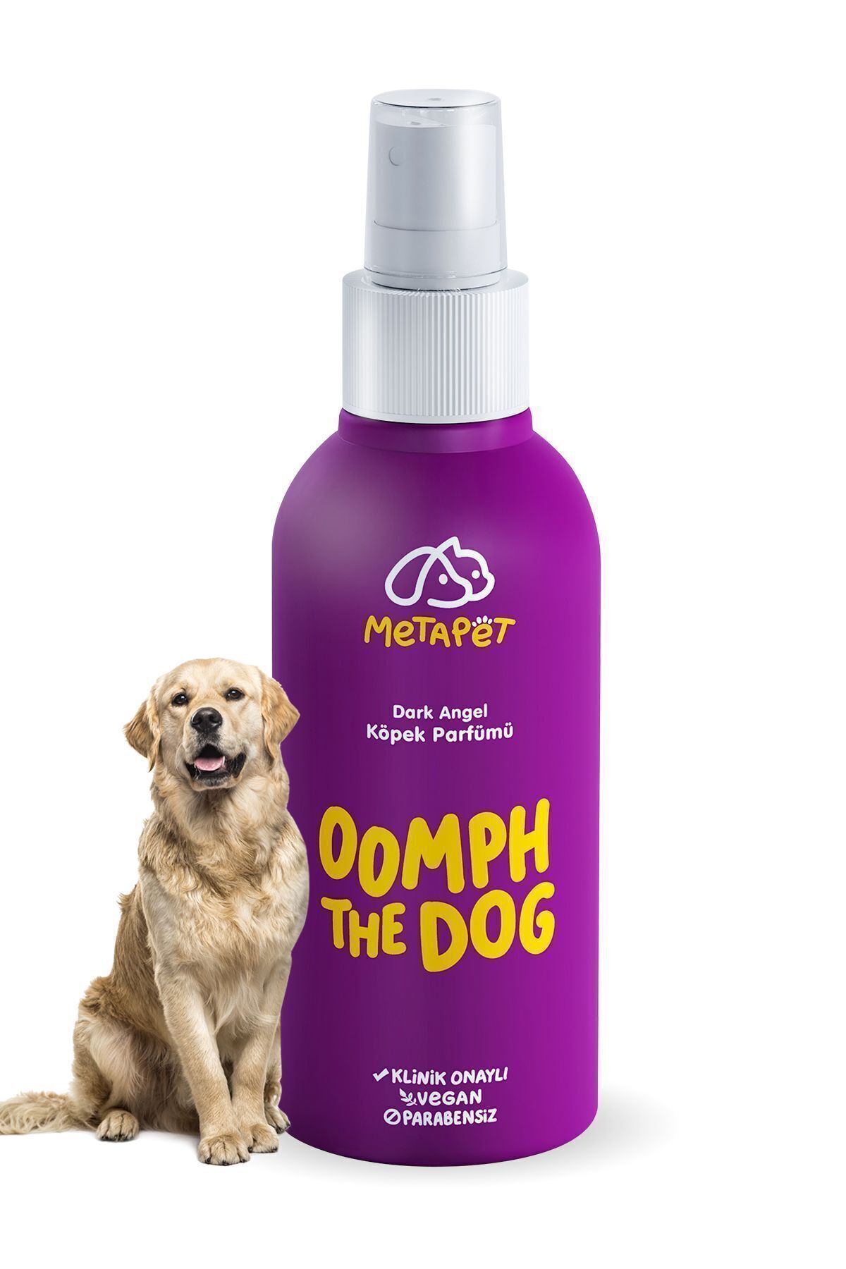 Metapet Evcil Hayvanlar Için Organik Kötü Koku Giderici Sprey, Doğal Köpek Parfümü, Köpek Kokusu 150 ml