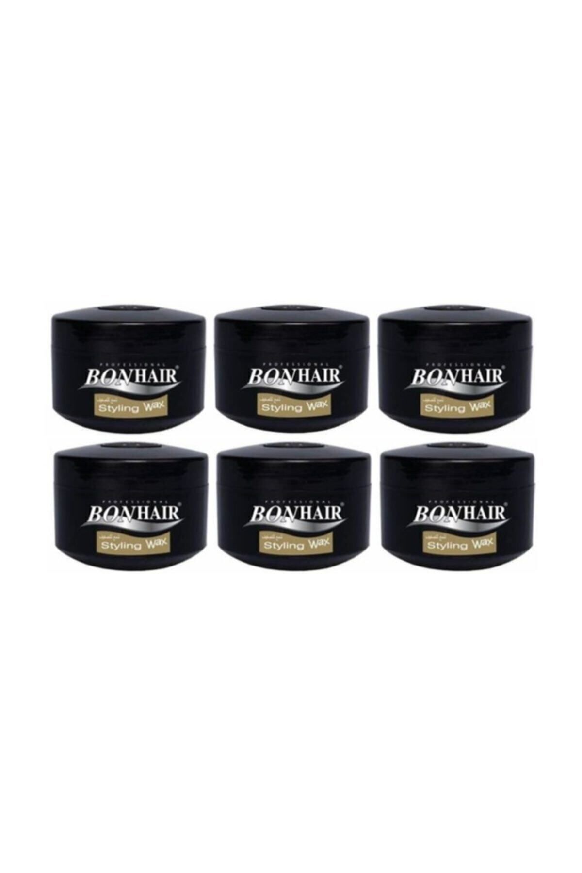 Bonhair Styling Wax 140 Ml X 6 Adet