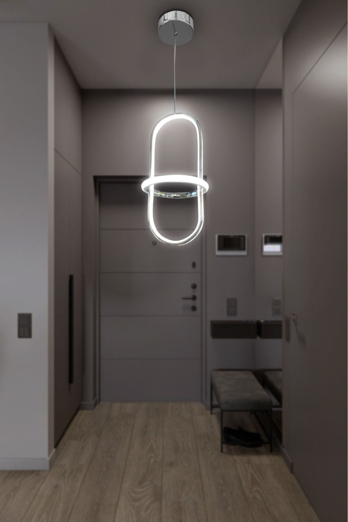 LİGHT HOUSE fener tekli led avize 3 renk led avize