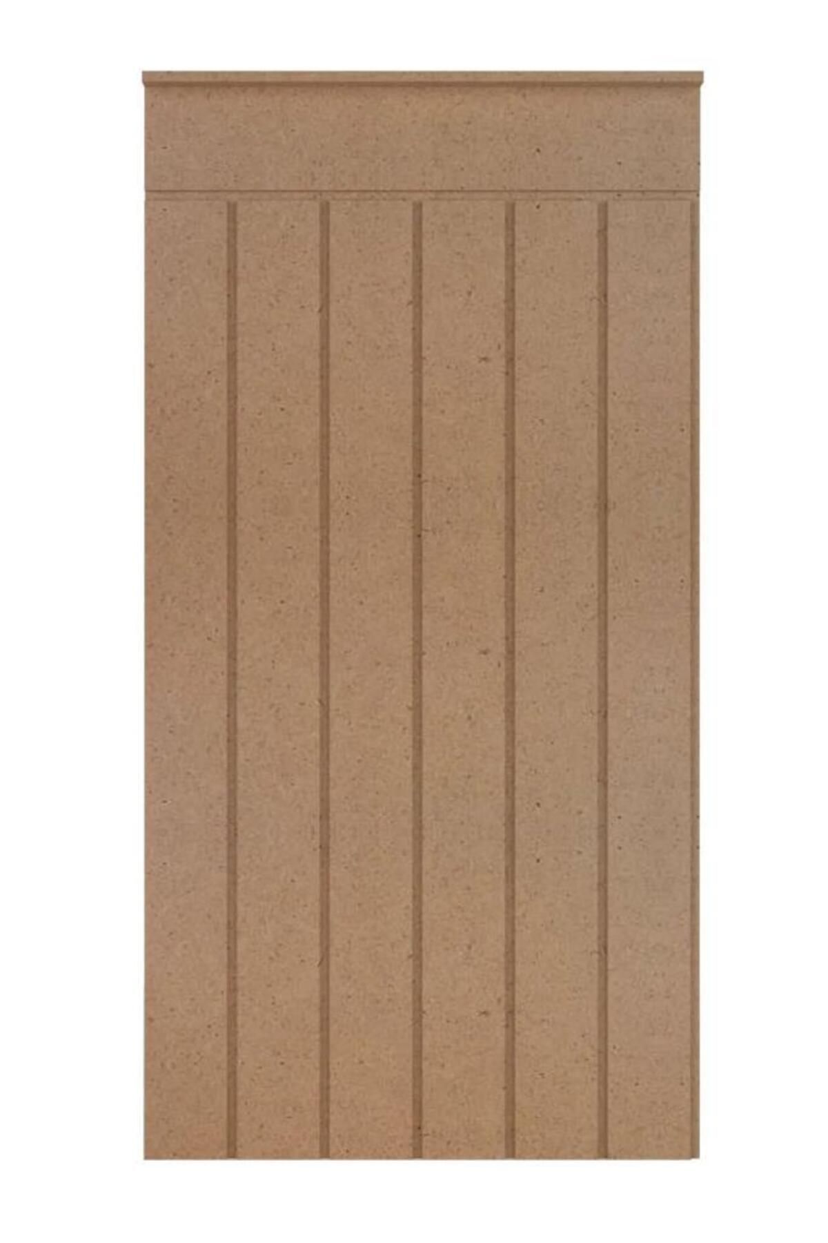 Renkli Duvarlar Iskandınav Model( 54 X 102 Cm )dekoratif Duvar Paneli Boyanabilir Ahşap 6 Mm Ham Mdf Duvar Paneli