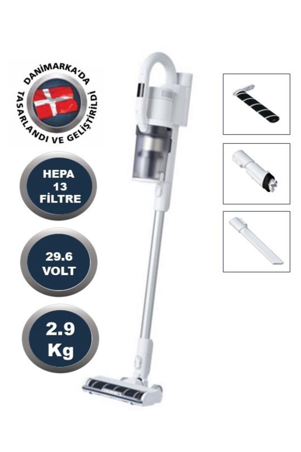 Nilfisk S1 Home Plus Dikey Şarjlı Süpürge