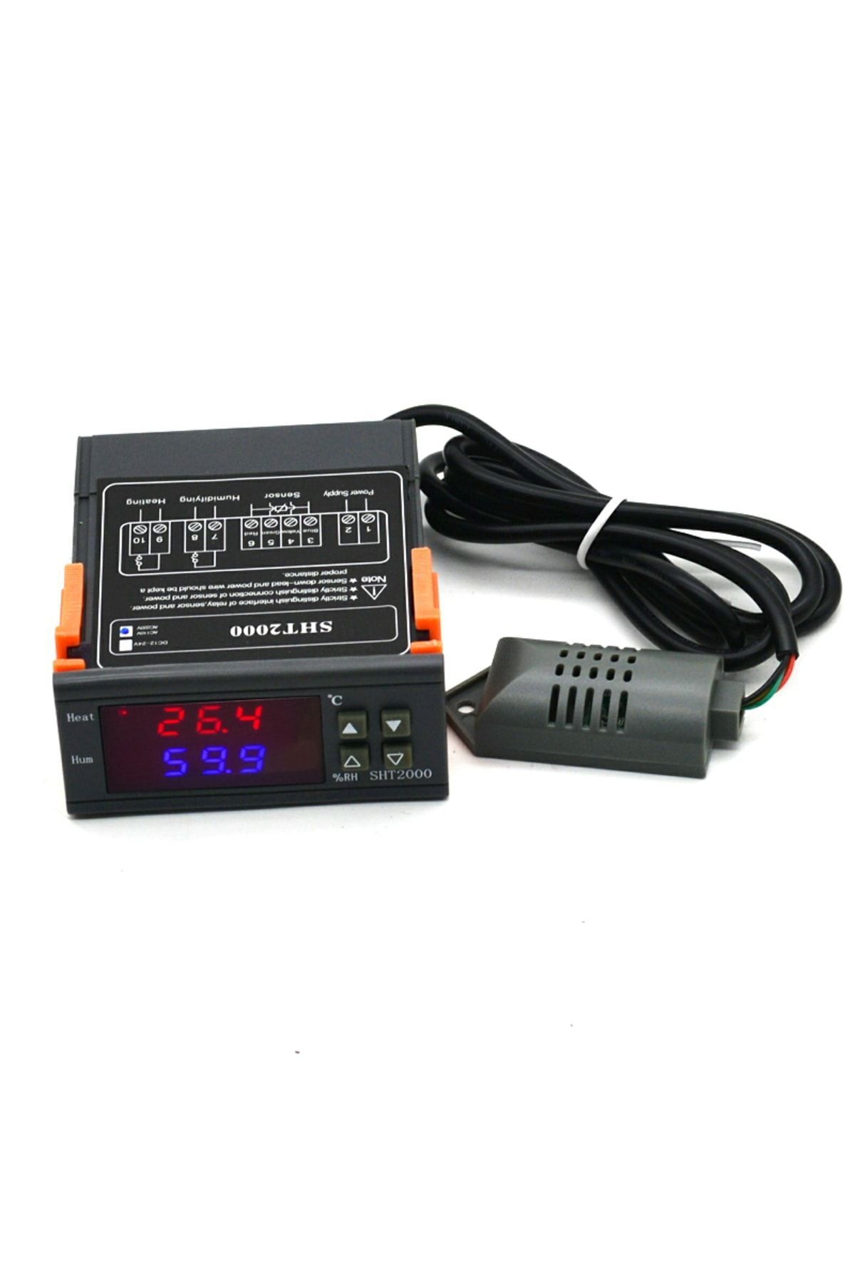 STC Sht2000 220v 10a Isı Ve Nem Kontrolörü